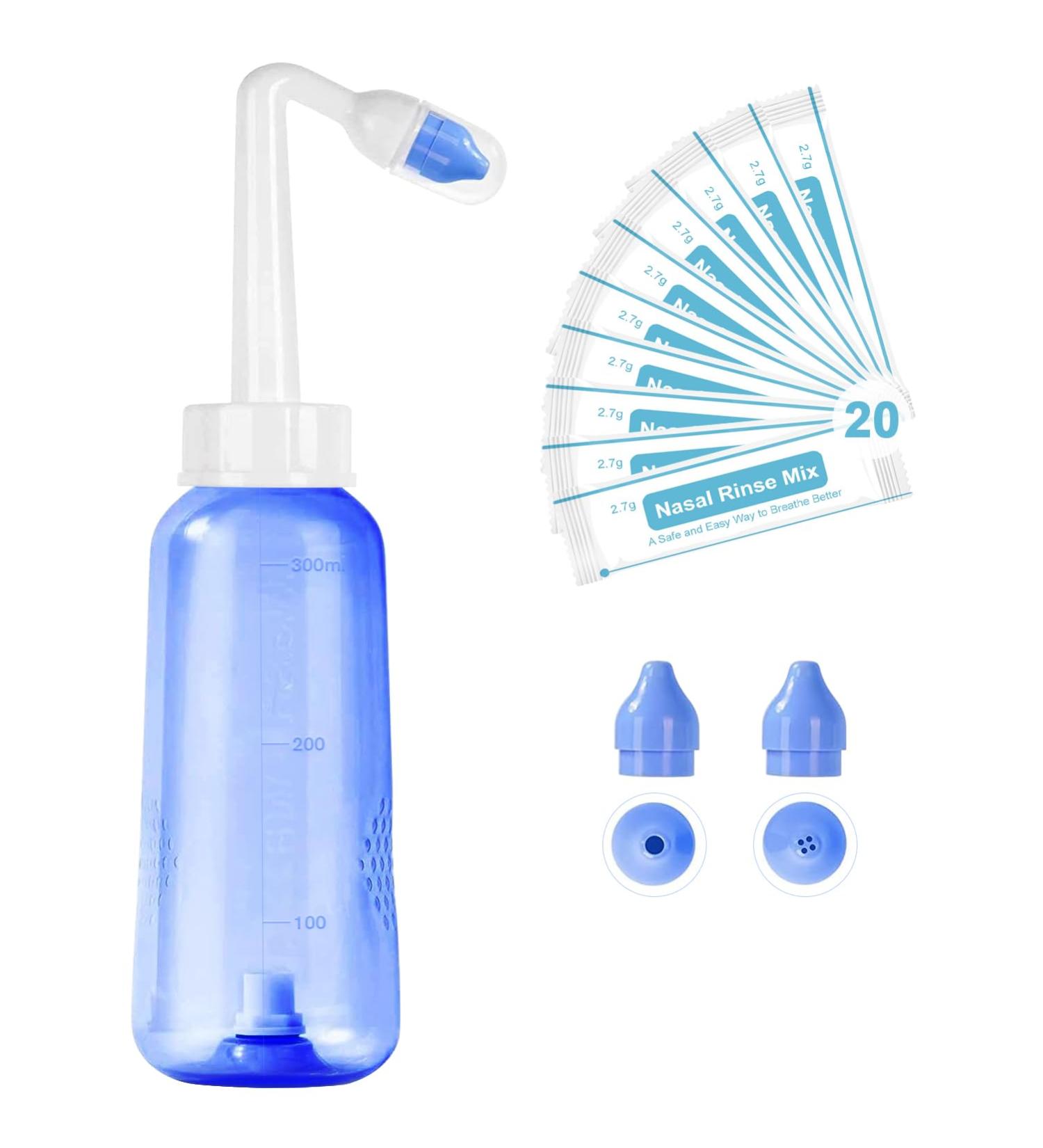 Neti Pot Sinus Rinse Bottle Nose Cleaner for Sinus Adult 013 Neti Pot Nose Cleaner