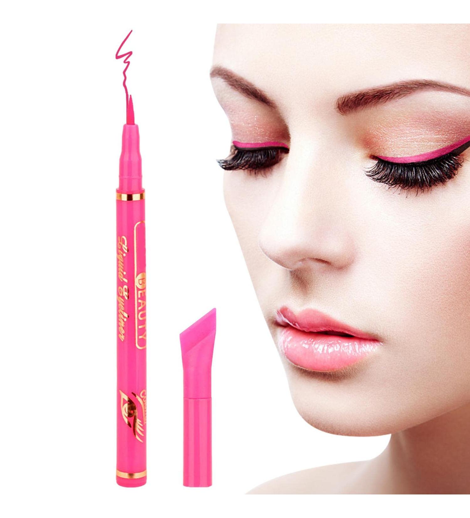 Liquid Eyeliner - Long-lasting Liner Makeup Waterproof Eye Pencil | Quick-dry Smooth Eyeliner Eye Makeup for Leisure Time Vacation Work Daily Dating Lambo Wingtail Eyeliner_03# - Buy Online on GoSupps.com