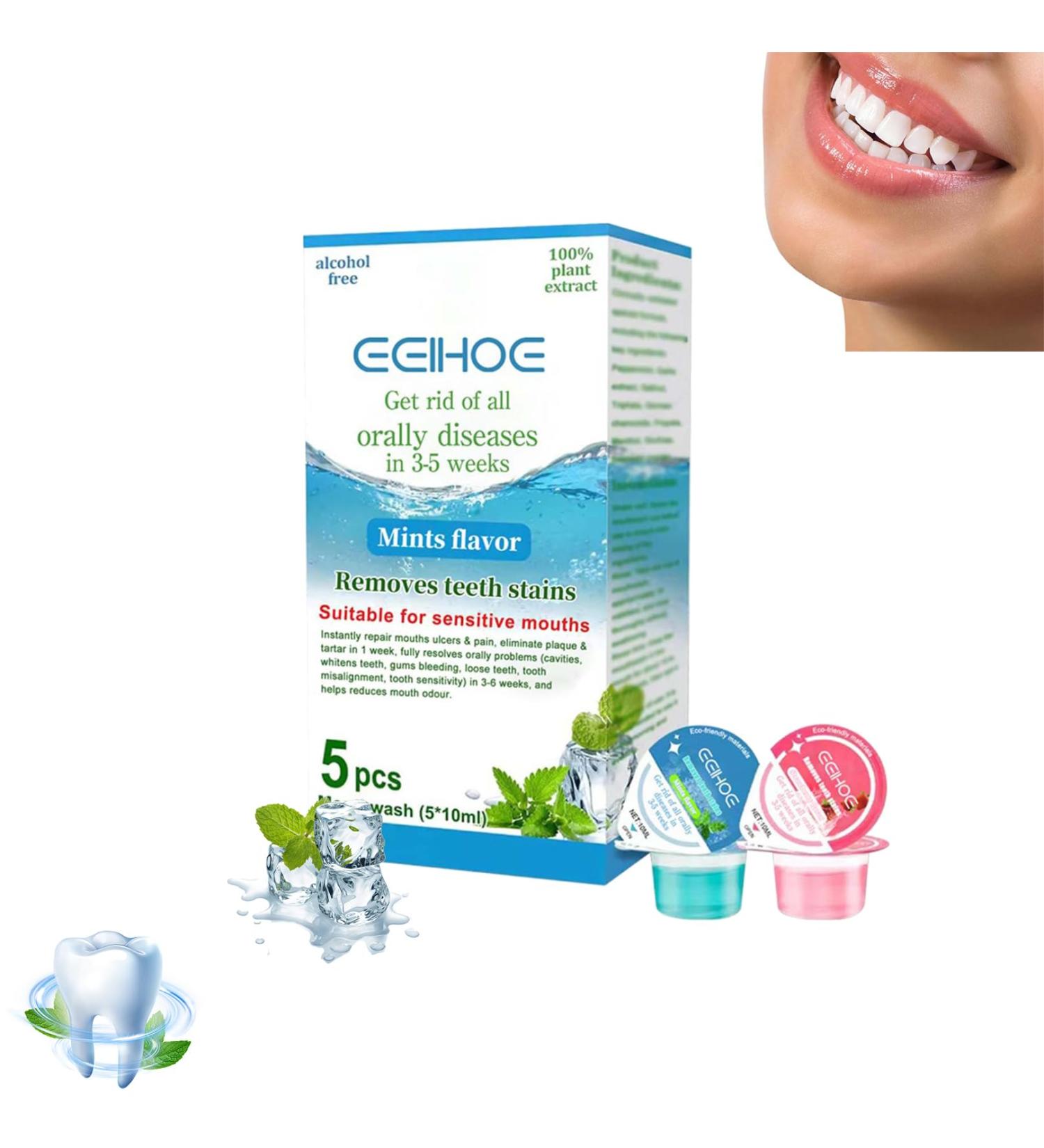 Oralheal Mouthwash Jelly Cup - Restoring Teeth & Mouth Health | Fivfivgo 1PC - International Shipping Available - Buy Online on GoSupps.com