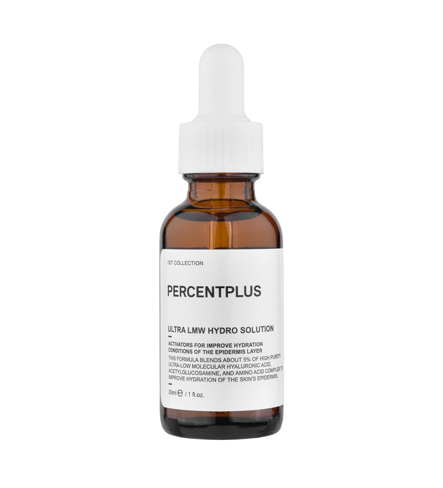 PERCENTPLUS Ultra LMW Hydro Solution Serum - Hydration Factor with Hyaluronic Acid & Amino Acid for Enhanced Skin Hydration - Buy Online on GoSupps.com