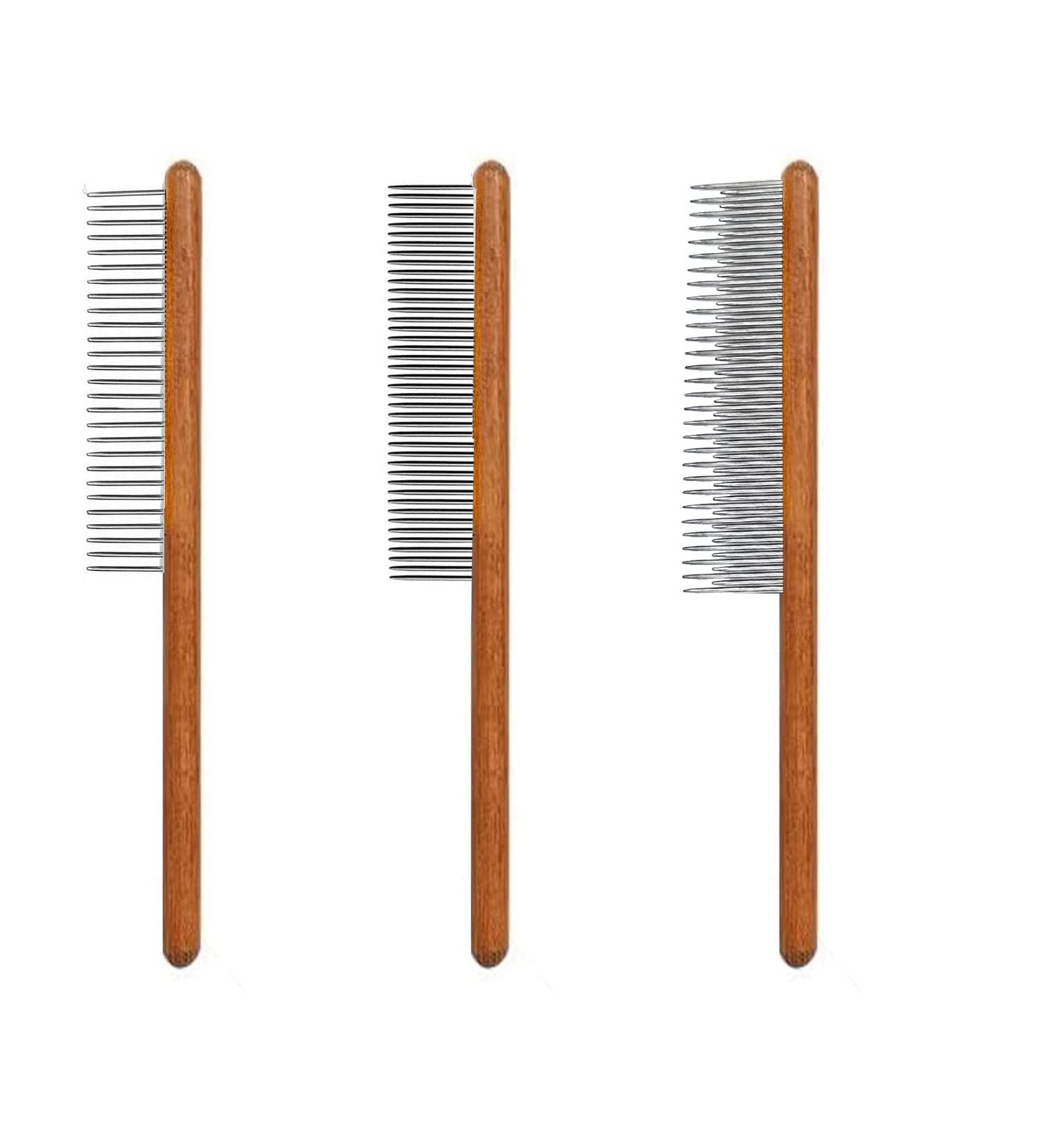 Premium Dog and Cat Brushes - 3-in-1 Fur Combs for All Breeds | Effective Pet Grooming Tools - International Shipping Available - Buy Online on GoSupps.com