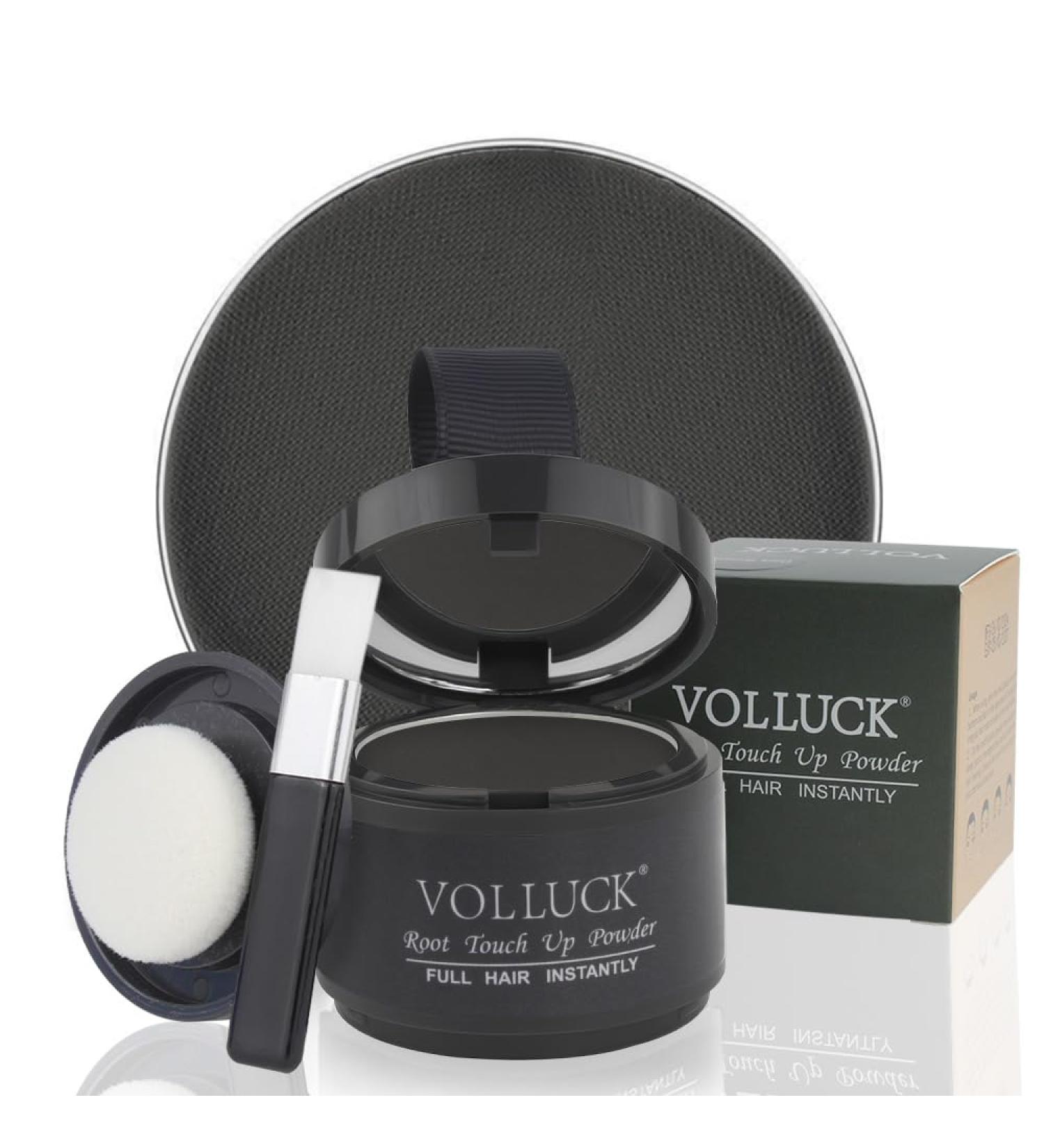 Fullylach Hair Powder - Waterproof Volume Styling Powder for Men & Women | Hairline Concealer | 4g Black - Buy Online on GoSupps.com