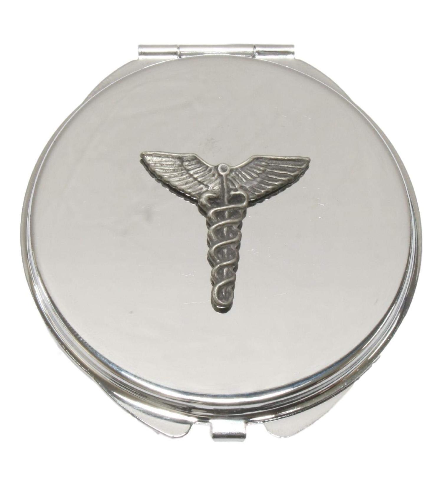 Caduceus Compact Mirror Handbag Gift With Free Engraving 53 - Buy Online on GoSupps.com