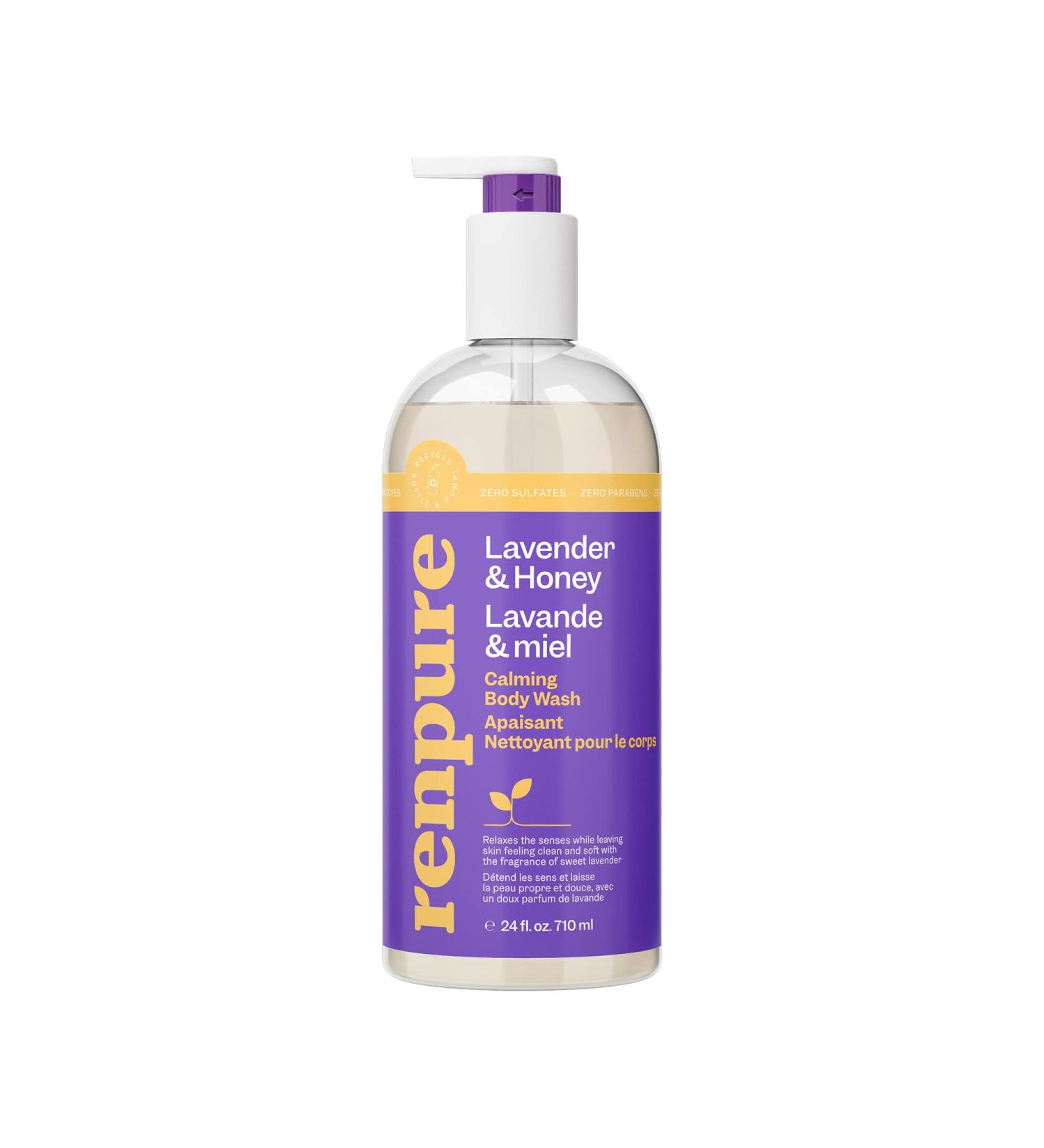 Renpure Lavender & Honey Body Wash - 24 Fl Oz - Buy Online on GoSupps.com
