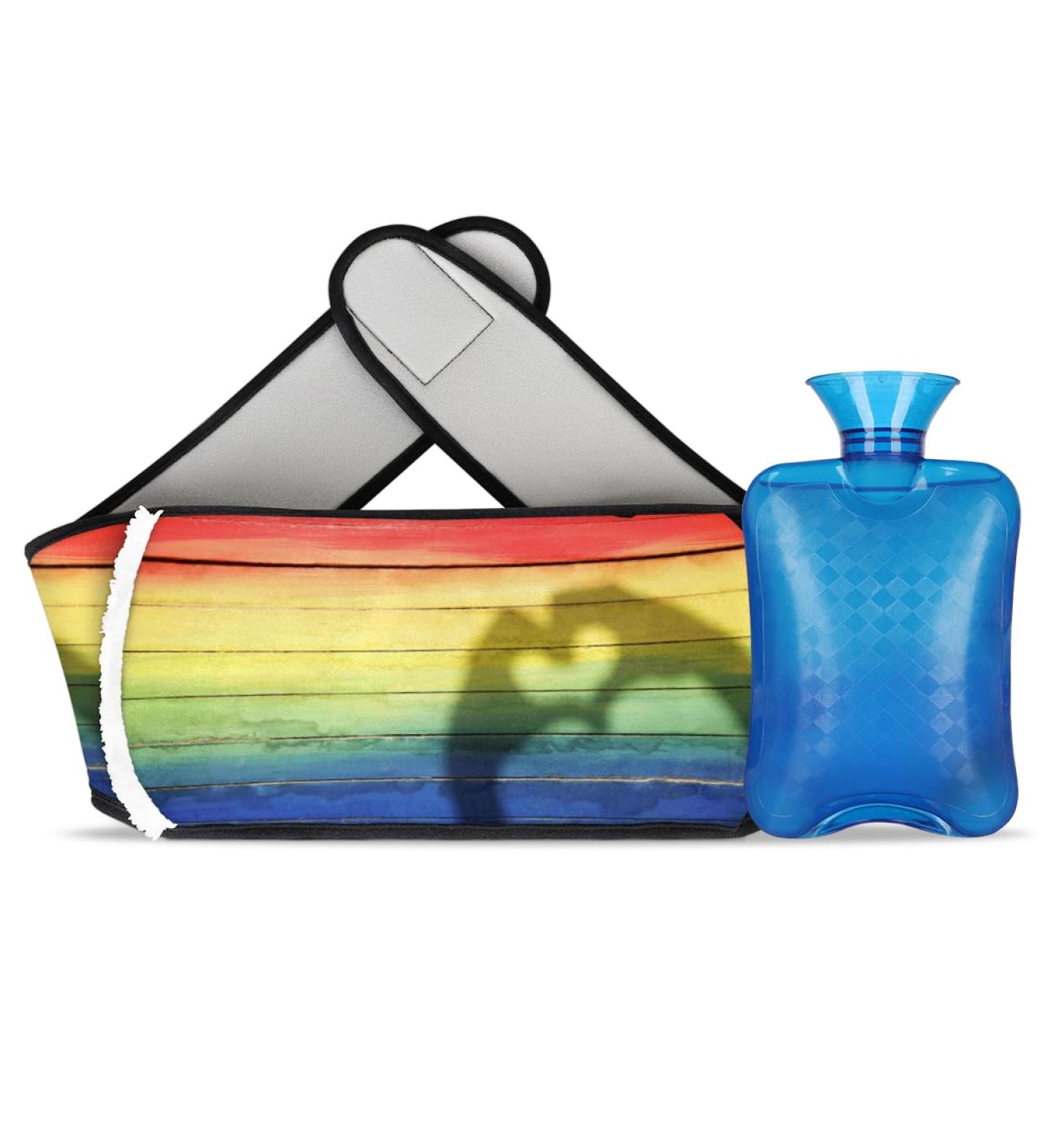 Buy Interesting Deer Decor Hot Water Bottle | Soft Waist Cover for Hand Shoulder Leg & Neck Warmth - International Shipping Available - Buy Online on GoSupps.com