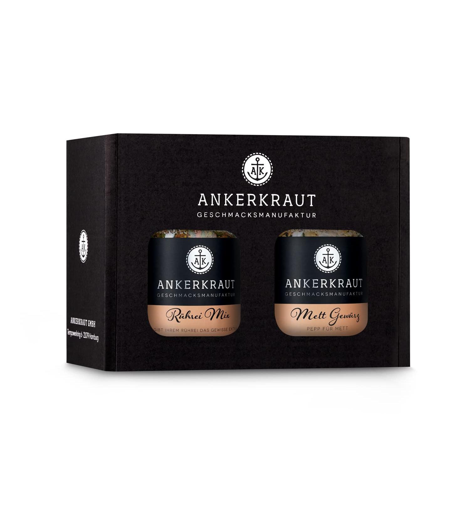 Ankerkraut Breakfast Treat Box - Scrambled Eggs & Minced Meat Seasoning in Cork Glass | International Shipping - Buy Online on GoSupps.com