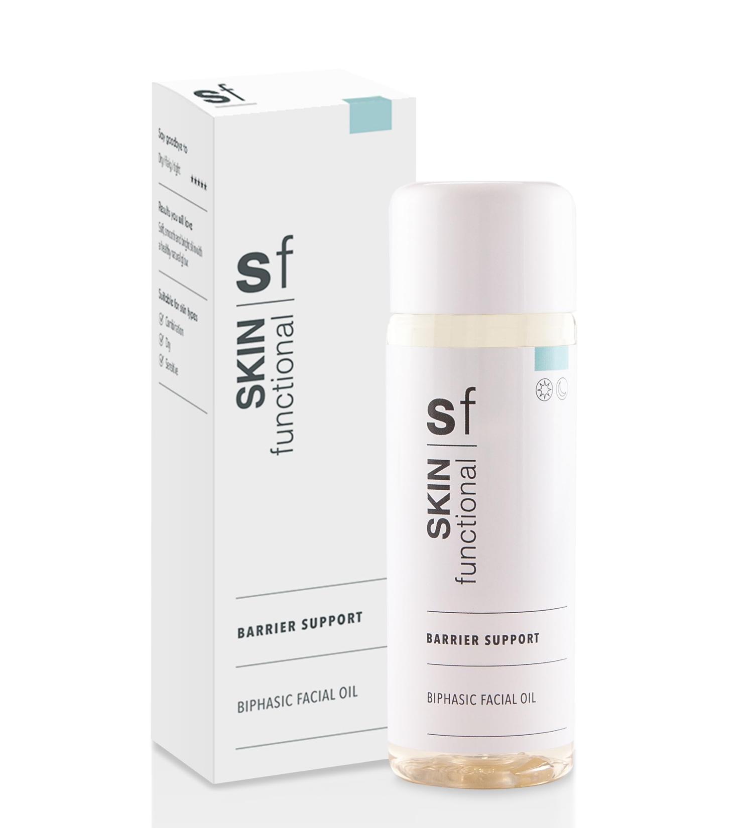 Skin Functional Barrier Support Toner Biphasic Facial Oil Moisturising Anti-oxidant and Anti-inflammatory Skin Barrier Protector 100 ml - Buy Online on GoSupps.com