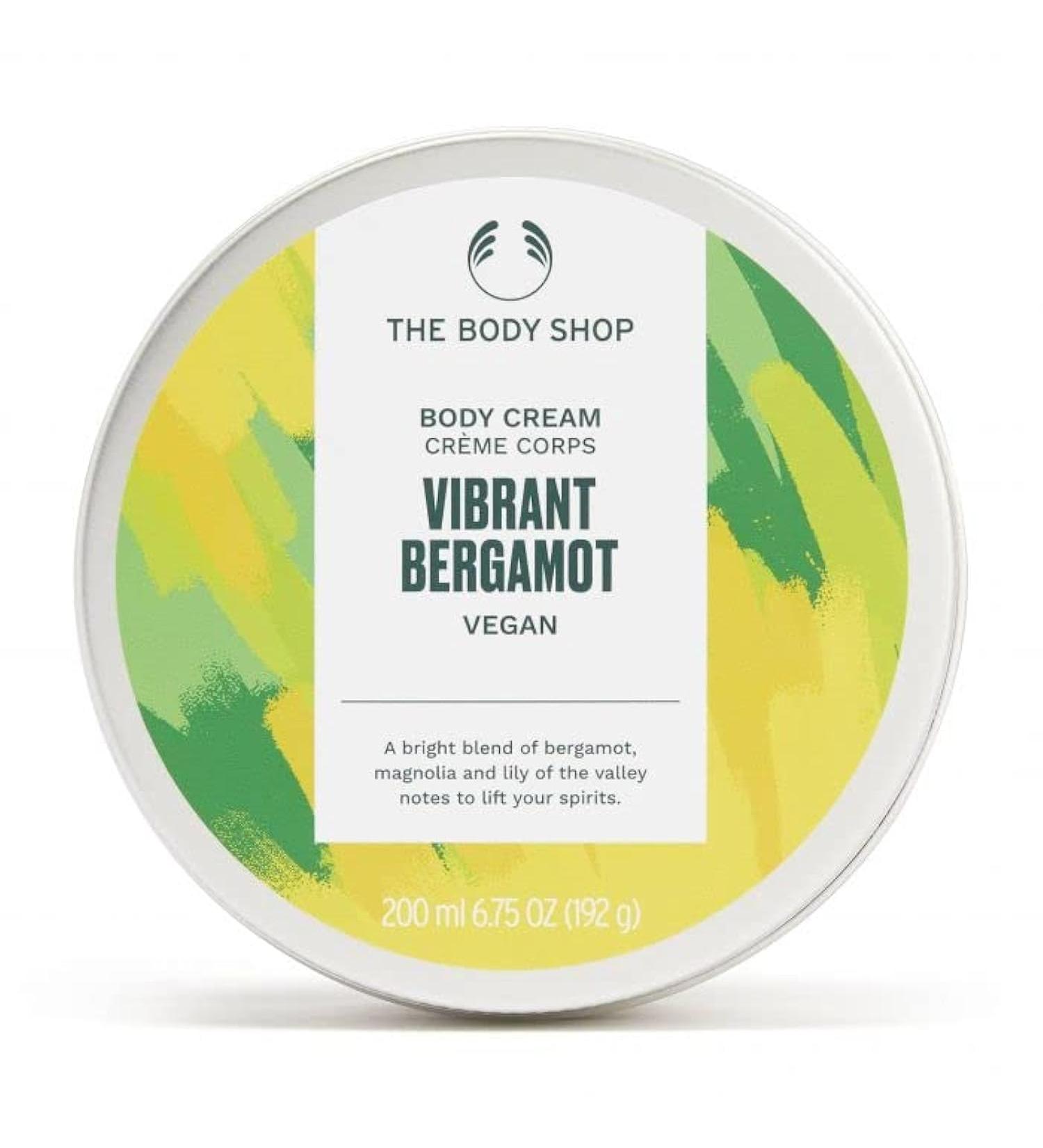 NEW! The Body Shop VIBRANT BERGAMOT Body Cream 200ml