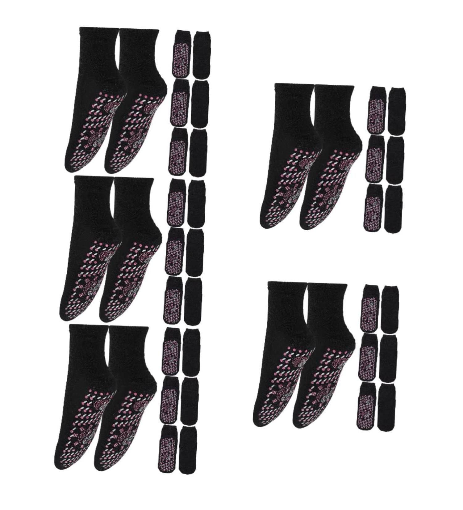 20 Pairs ToddMomy Women's Socks | Polyester Thermal Toe Warmers for Men & Women | Medium Size Foot Warmers - Ideal for Physiotherapy - Buy Online on GoSupps.com