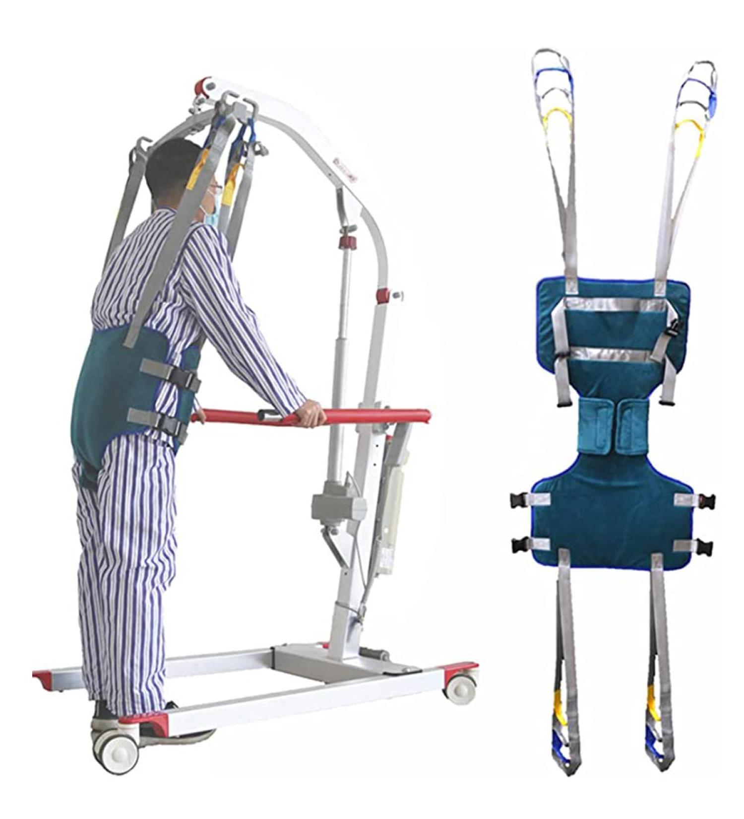 Uibao Patient Lifter Sling - Safe Full Body Transfer Strap for Disabled & Elderly | Stair Slide Transfer Belt & Gait Trainer - Buy Online on GoSupps.com