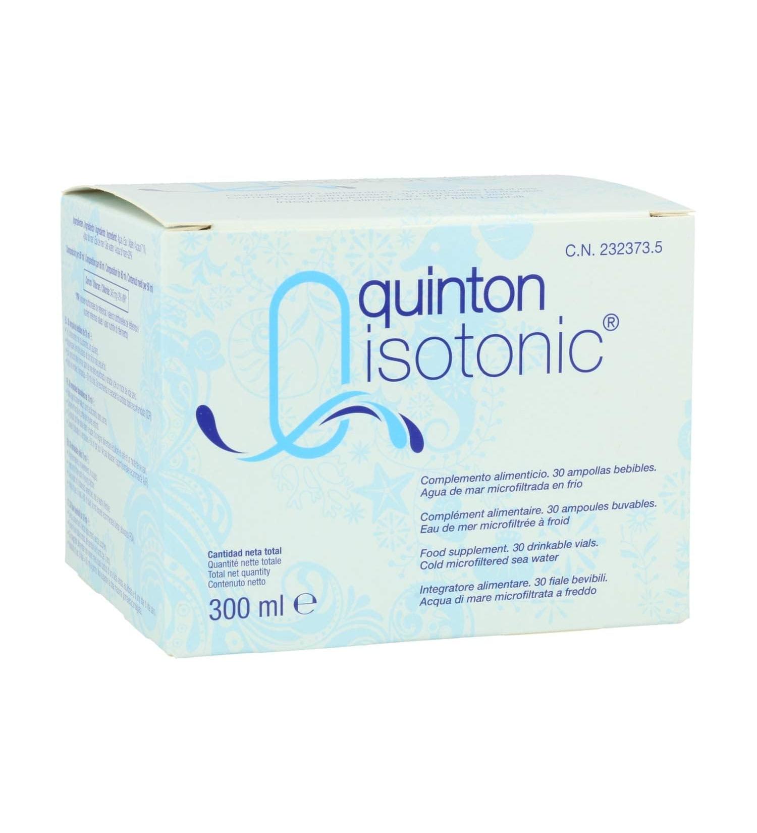 Quinton Laboratorios Isotonic Quinton 10ml x 30A - Buy Online on GoSupps.com