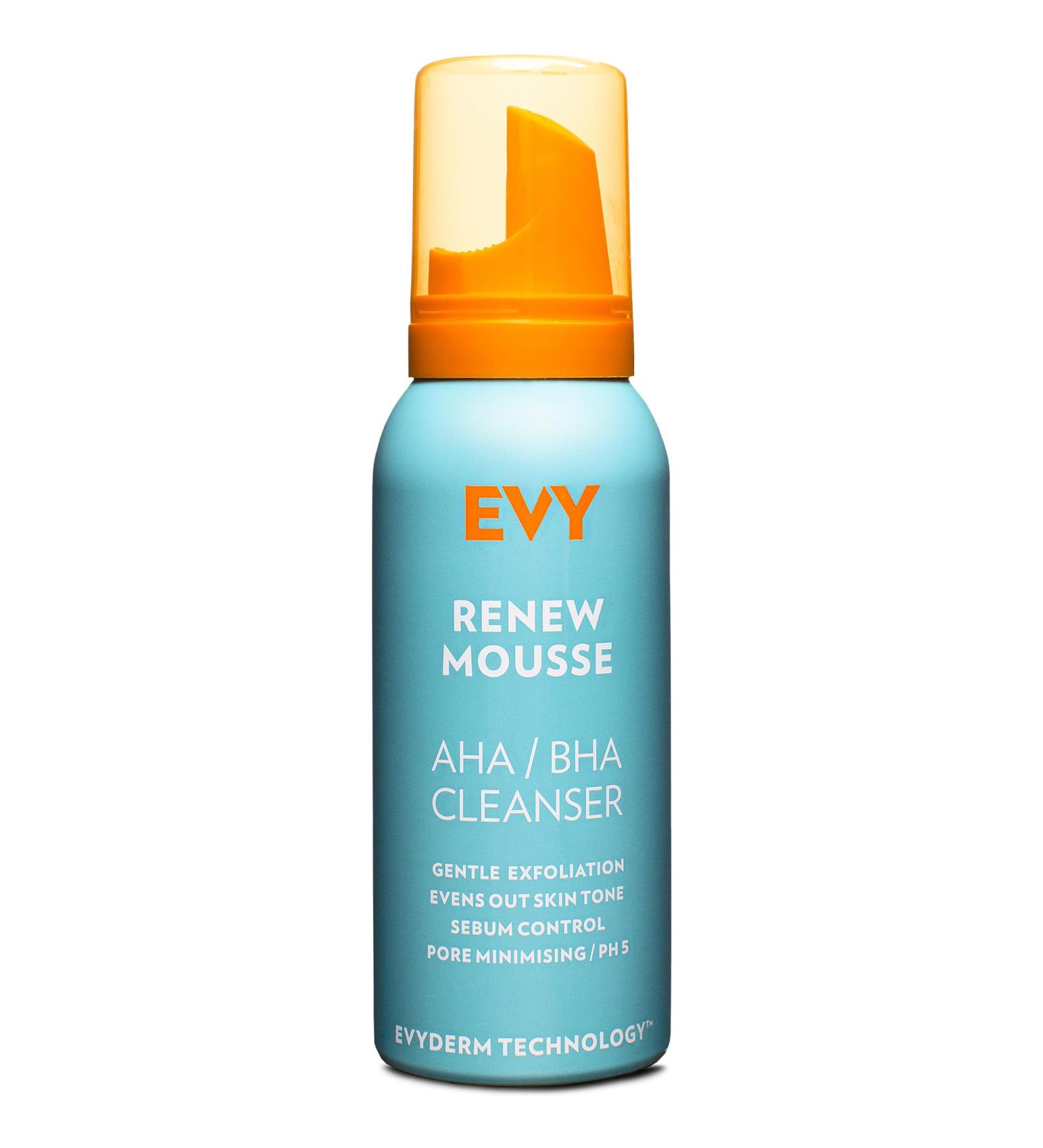 Celsus Sweden EVY Daily skin cleanser mousse 100 ml soothes and hydrates AHABHA gentle peeling effect reduces fine lines and wrinkles free from preservatives alcohol and perfume Renewed Daily Cleanser 100 ml 1er Pack - Buy Online on GoSupps.com