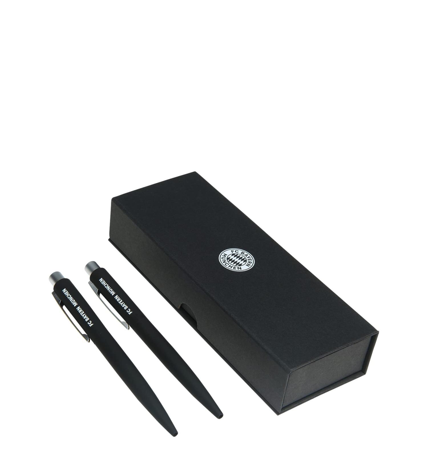 FC Bayern Munich Ballpoint Pen Set of 2 - Black | International Shipping Available - Buy Online on GoSupps.com