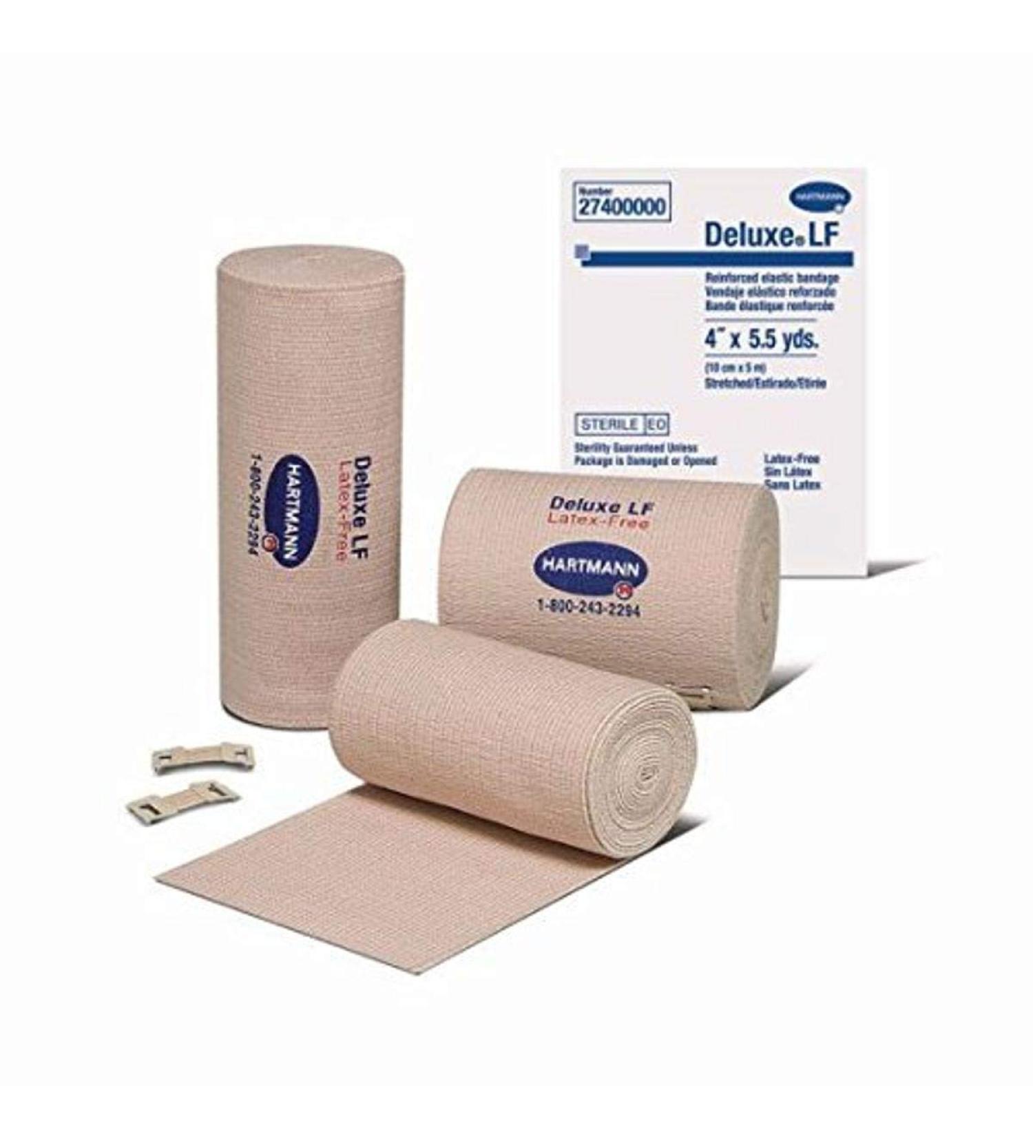 Hartmann Deluxe LF Elastic Bandage  6'' x 5 yd  Roll