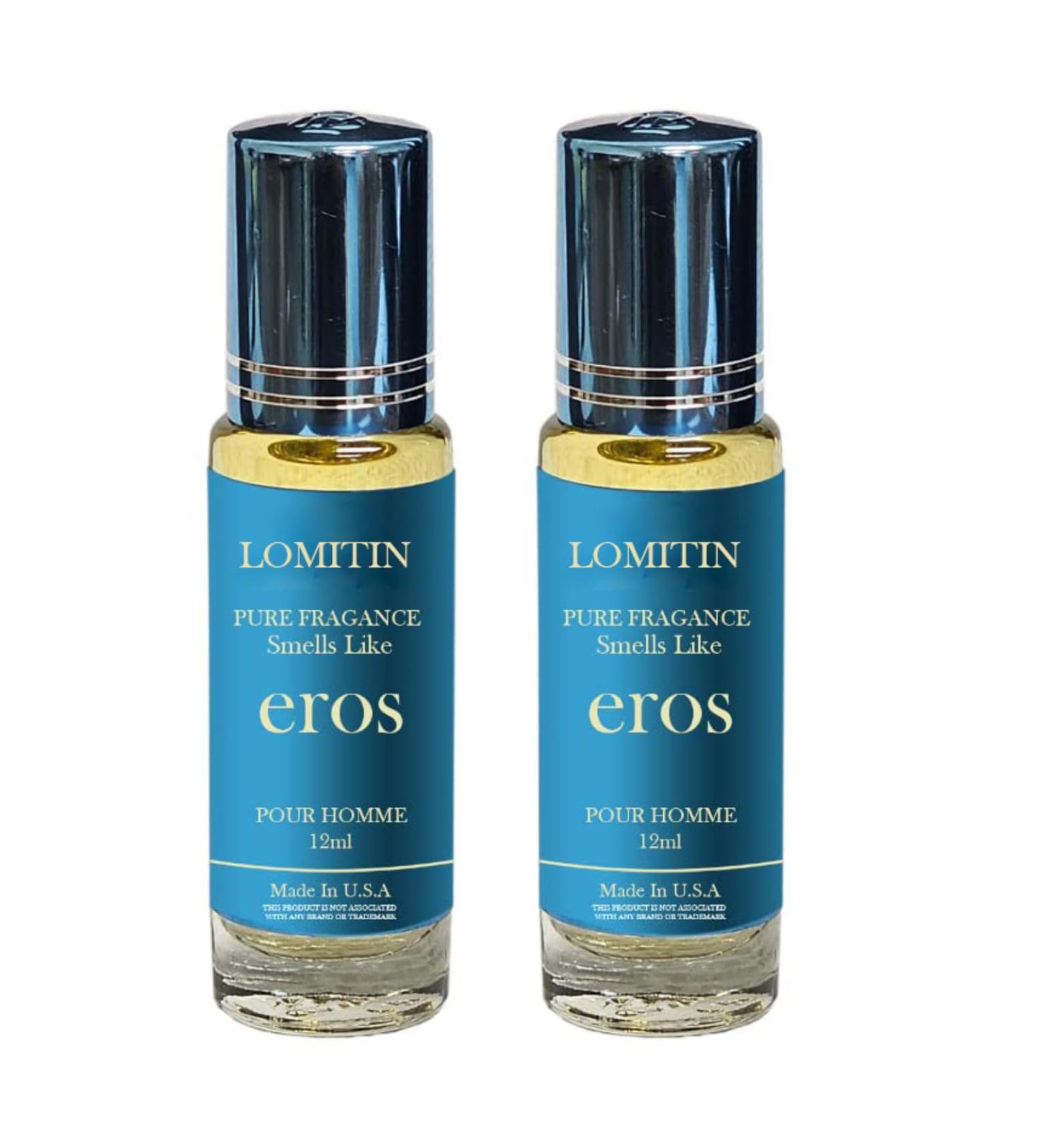 Fragrance Perfume Oils Verse Eros Men Cologne Roll On Body Oil for Men (12ml) (Pack of 2) - Buy Online on GoSupps.com
