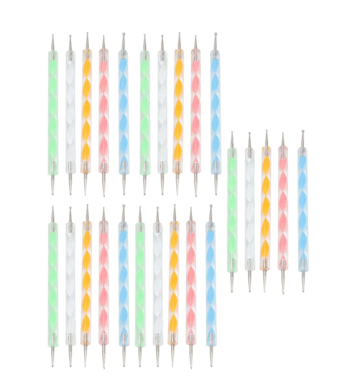 Nail Art Fine Point Pen Nail Art Dotting Pens Acrylic Double Ended for Nail Salon - Buy Online on GoSupps.com