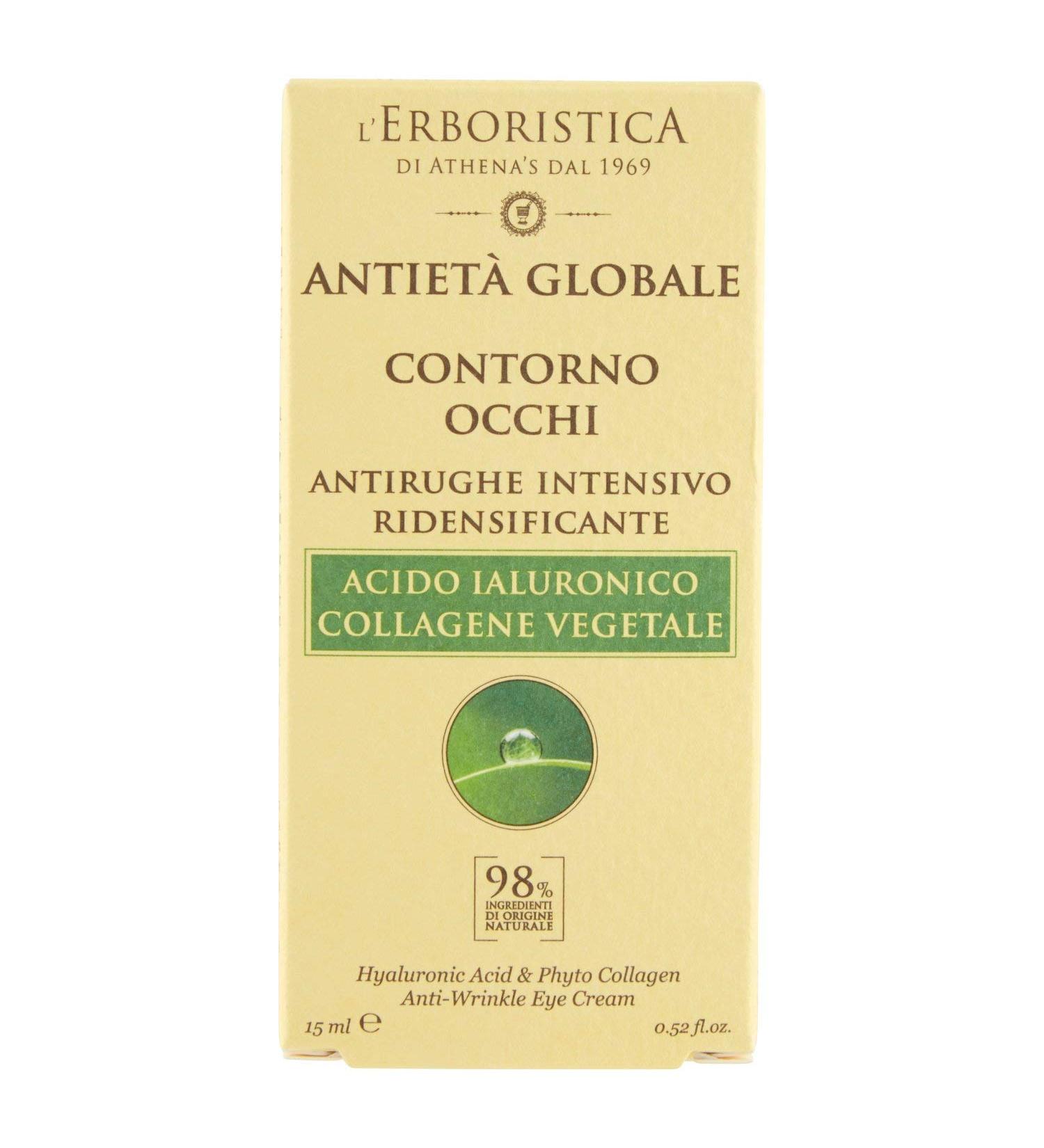 L'Erboristica - eye cream anti-aging 15 ml vegan white - White - Buy Online on GoSupps.com