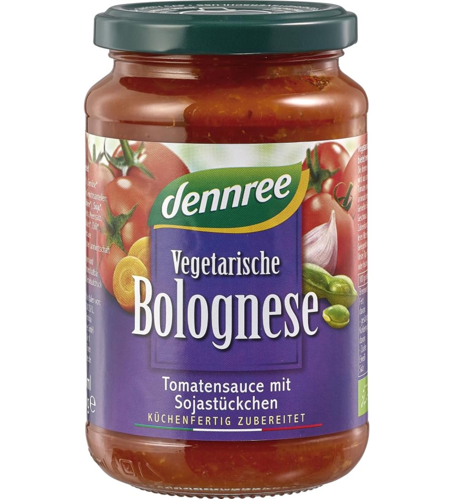 dennree dennree Organic Vegetarian Bolognese (6 x 350g)