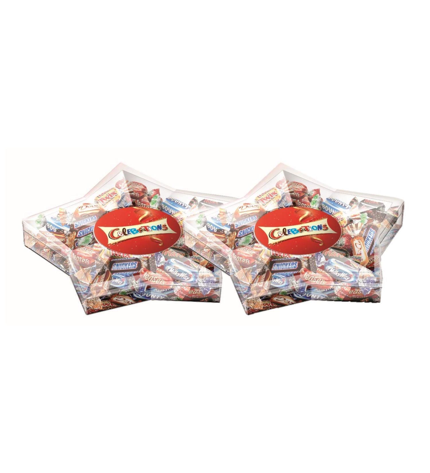CELEBRATIONS - Assortment of chocolates - Star Box 348g (Set of 2) - Buy Online on GoSupps.com