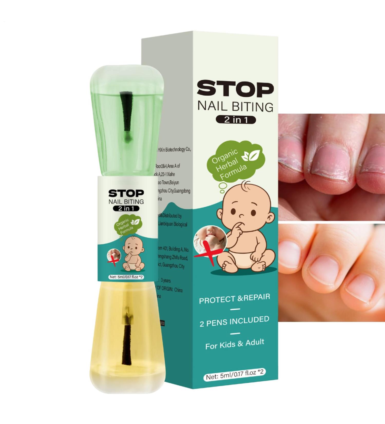 Anti-Chewing Nail Polish Correct Bad Habits Repair Nail Polish for Women Men Boys Girls Teenagers - Buy Online on GoSupps.com