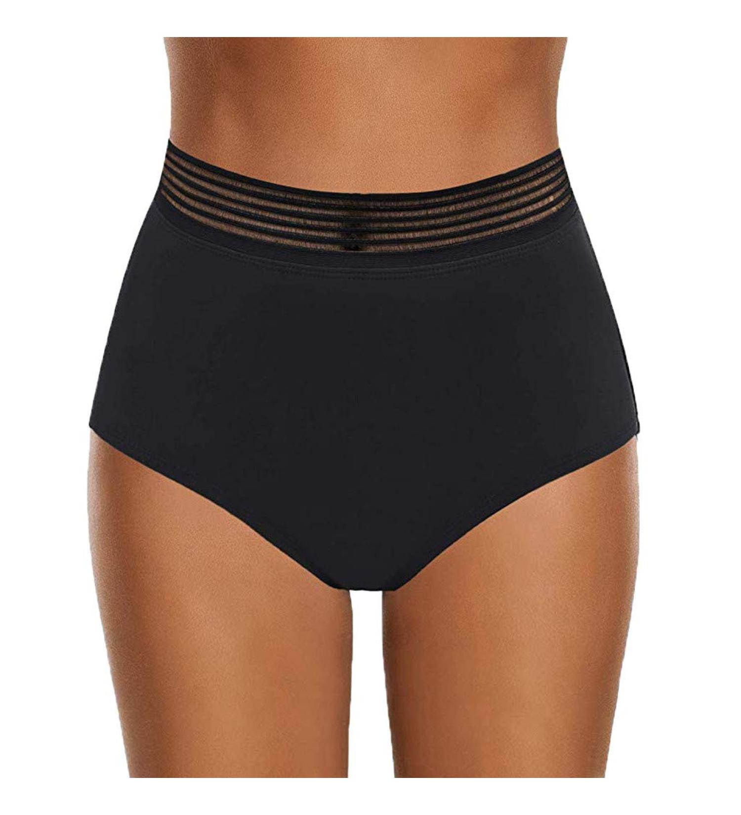 Women's UV Protection Beach Shorts - High Waisted Swimwear Leggings & Trousers | Oversized Black Swim Shorts - Buy Online on GoSupps.com