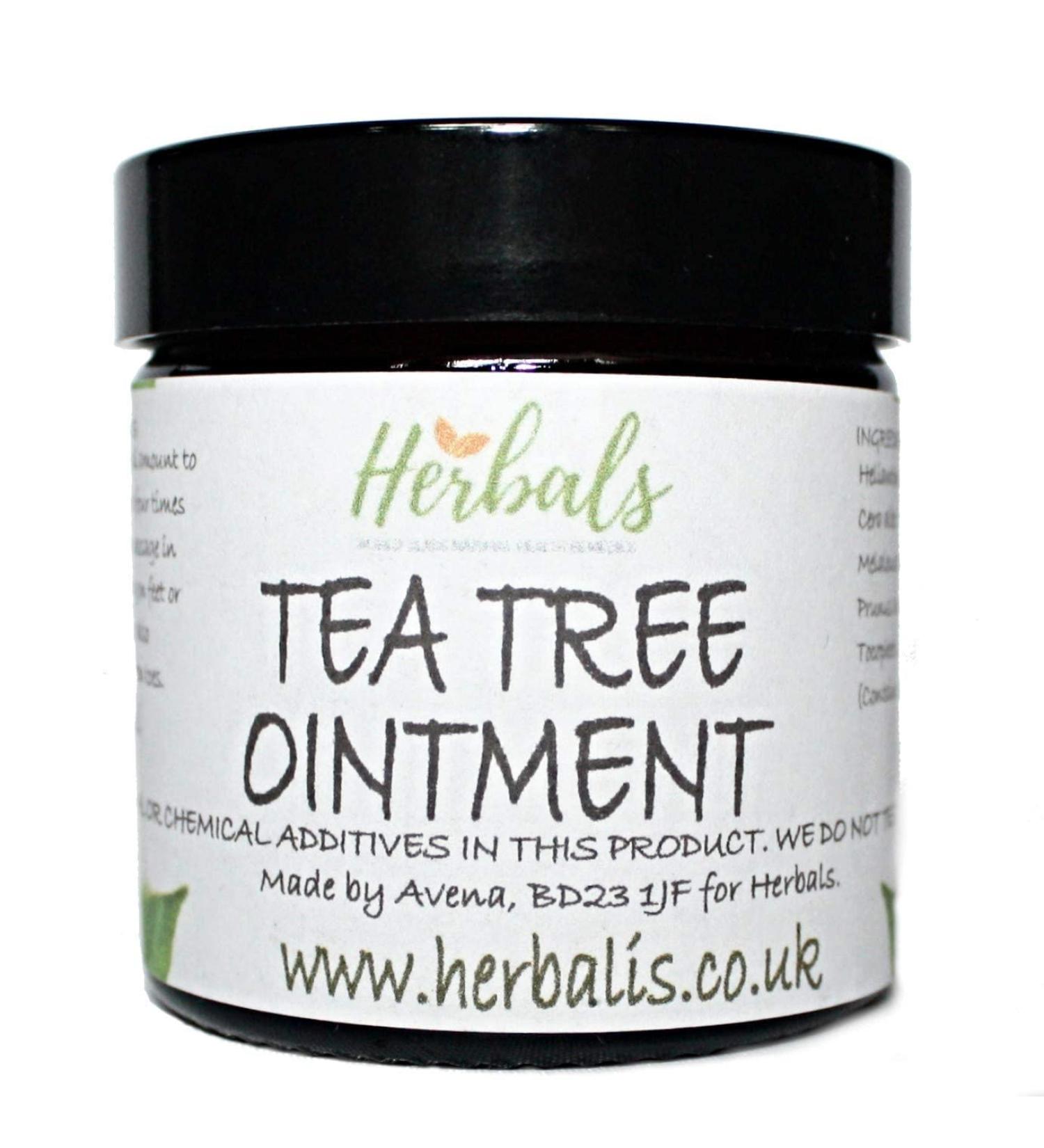 Natural Healing Tea Tree Ointment 60ml - Nail Infections, Athlete's Foot, Odor Relief - Buy Online on GoSupps.com