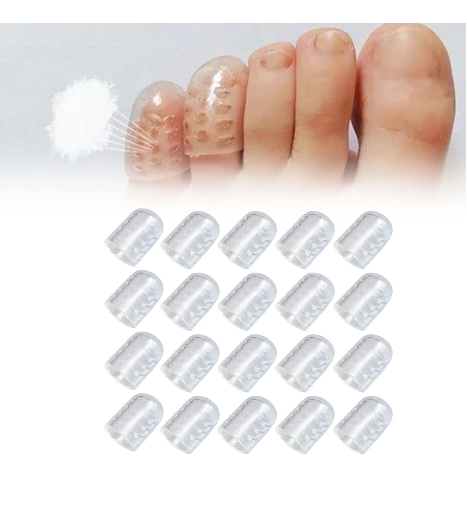 2023 New Silicone Anti-Friction Toe Protectors - 10/20PCS Breathable Caps for Corns - Buy Online on GoSupps.com