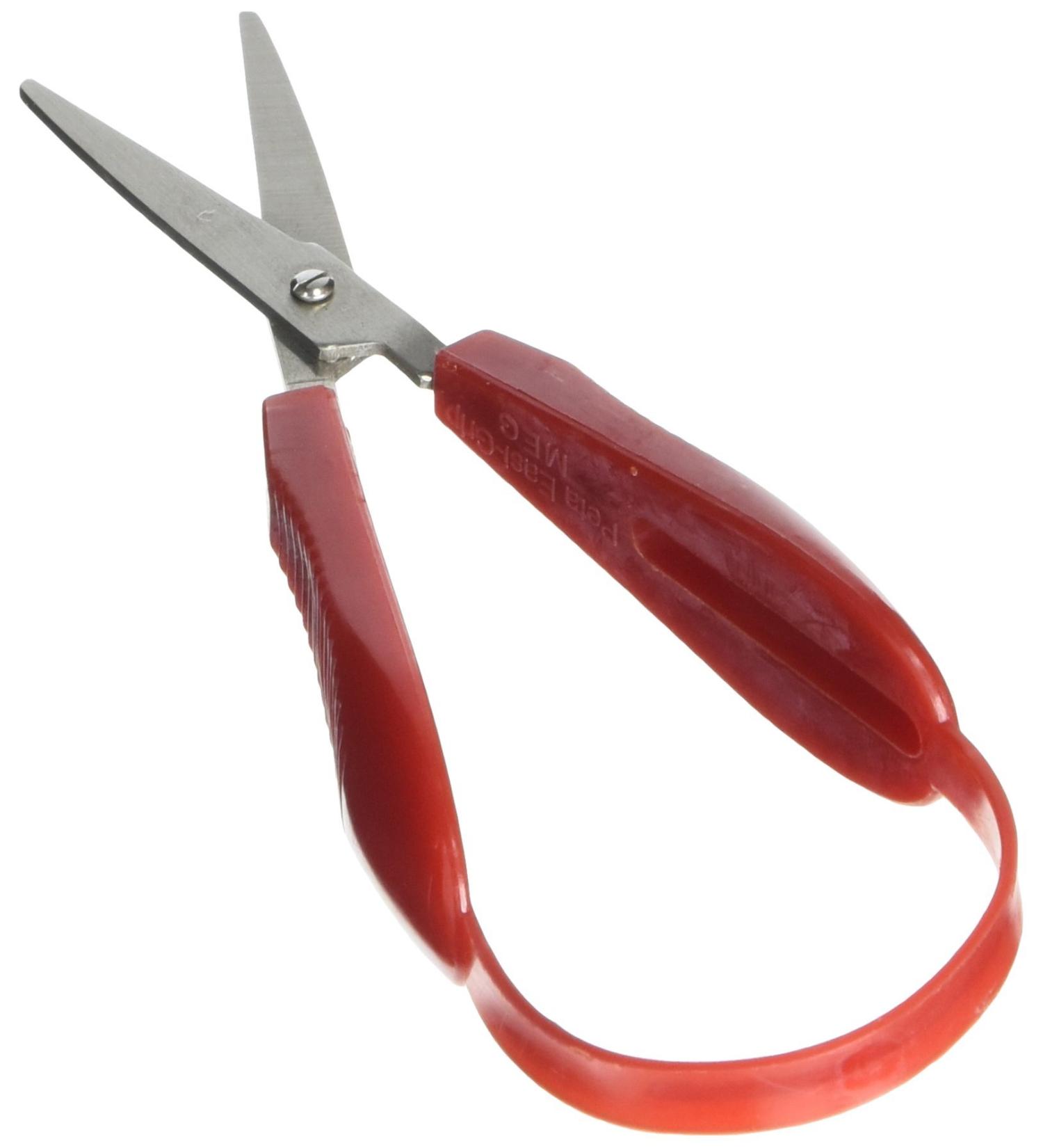 Sammons Preston Easi-Grip Scissors - Round Tip Lightweight & Safe for Kids & Disabled - Easy Grip Handle - Ideal Cutting Tool for Left & Right Handed Users - Buy Online on GoSupps.com