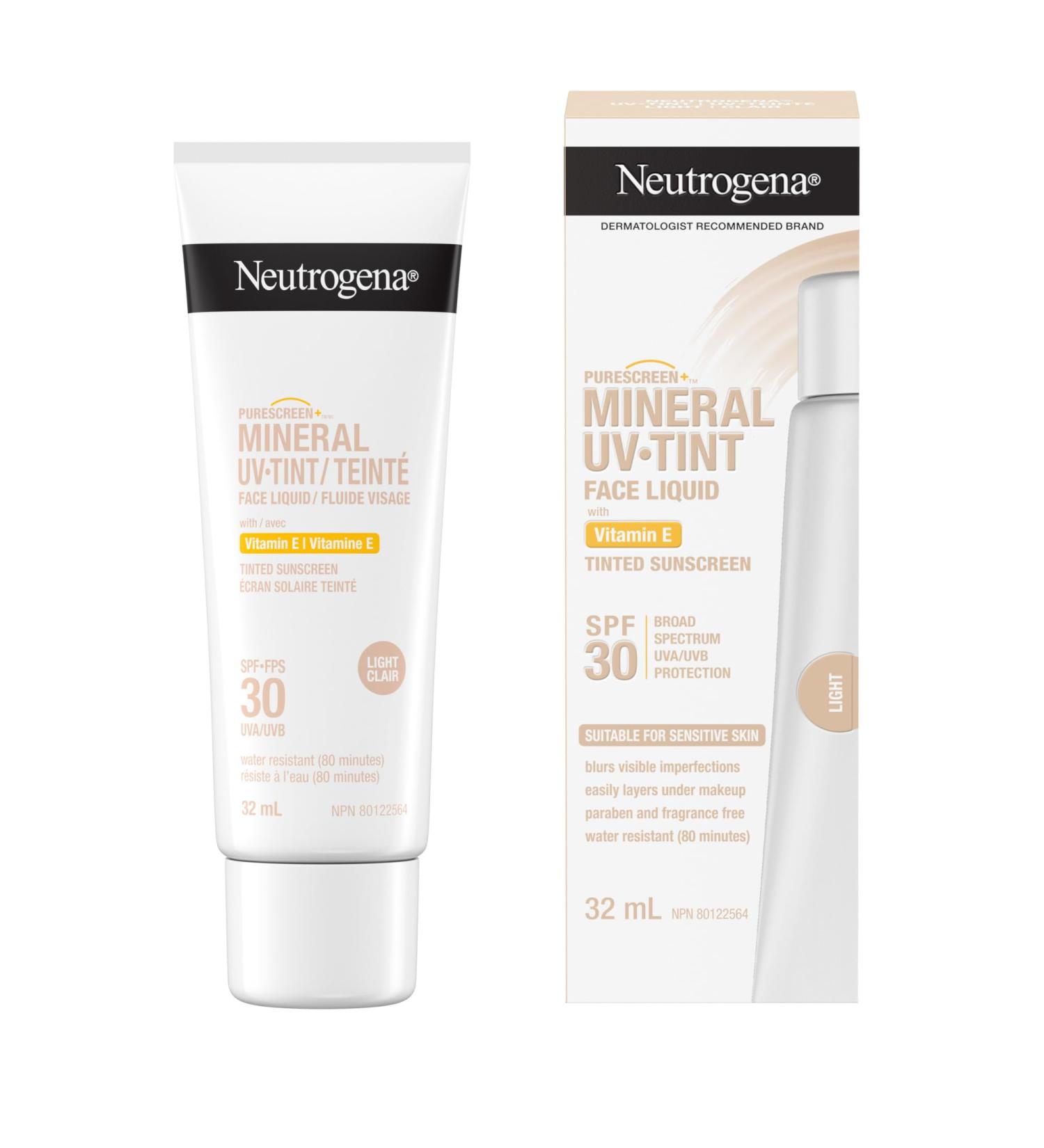 Neutrogena Mineral UV Tint SPF 30 Light 32ml Lotion - Buy Online on GoSupps.com