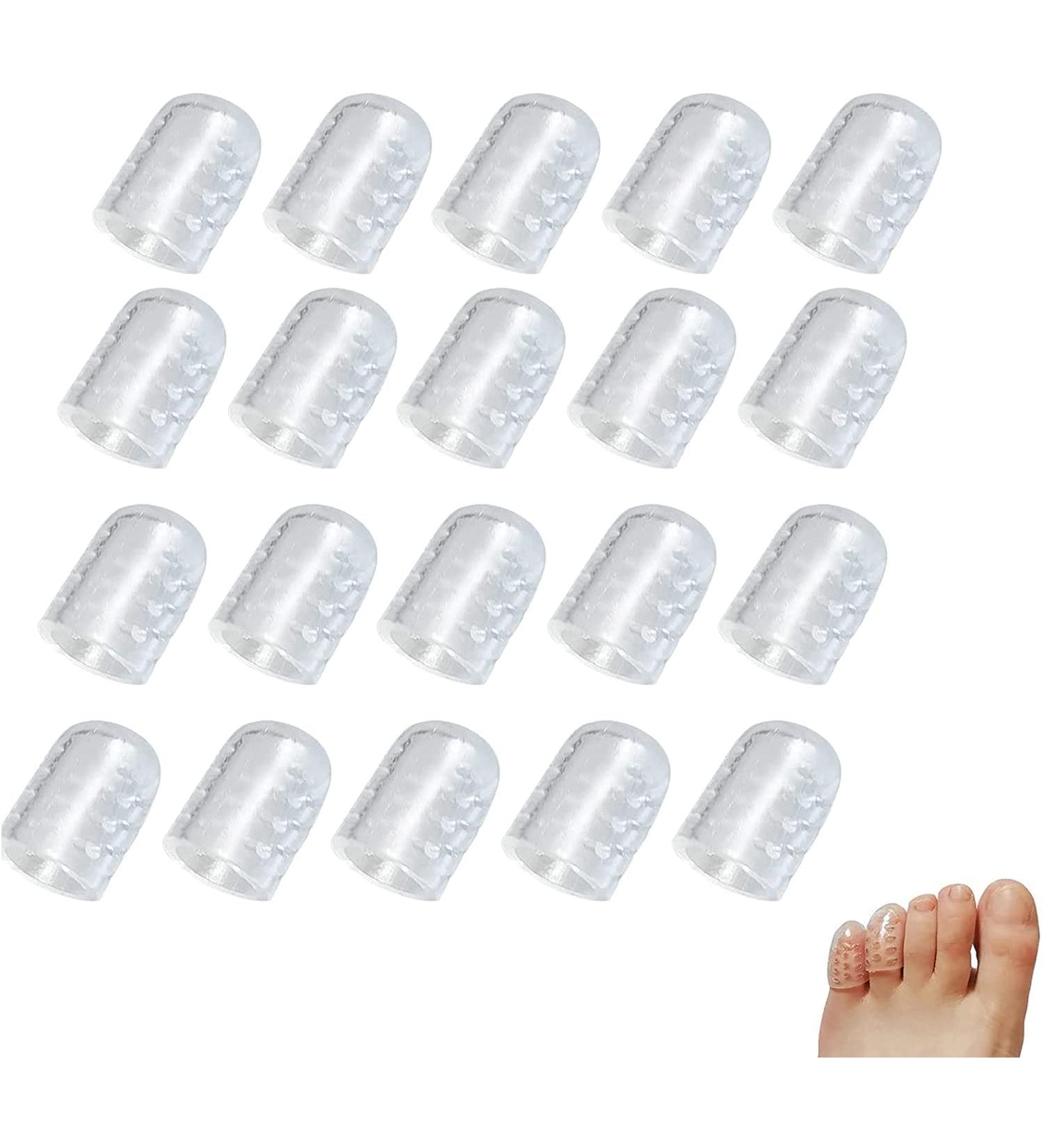2023 New Silicone Anti-Friction Toe Protectors - Breathable Clear Covers (30PCS) - Buy Online on GoSupps.com