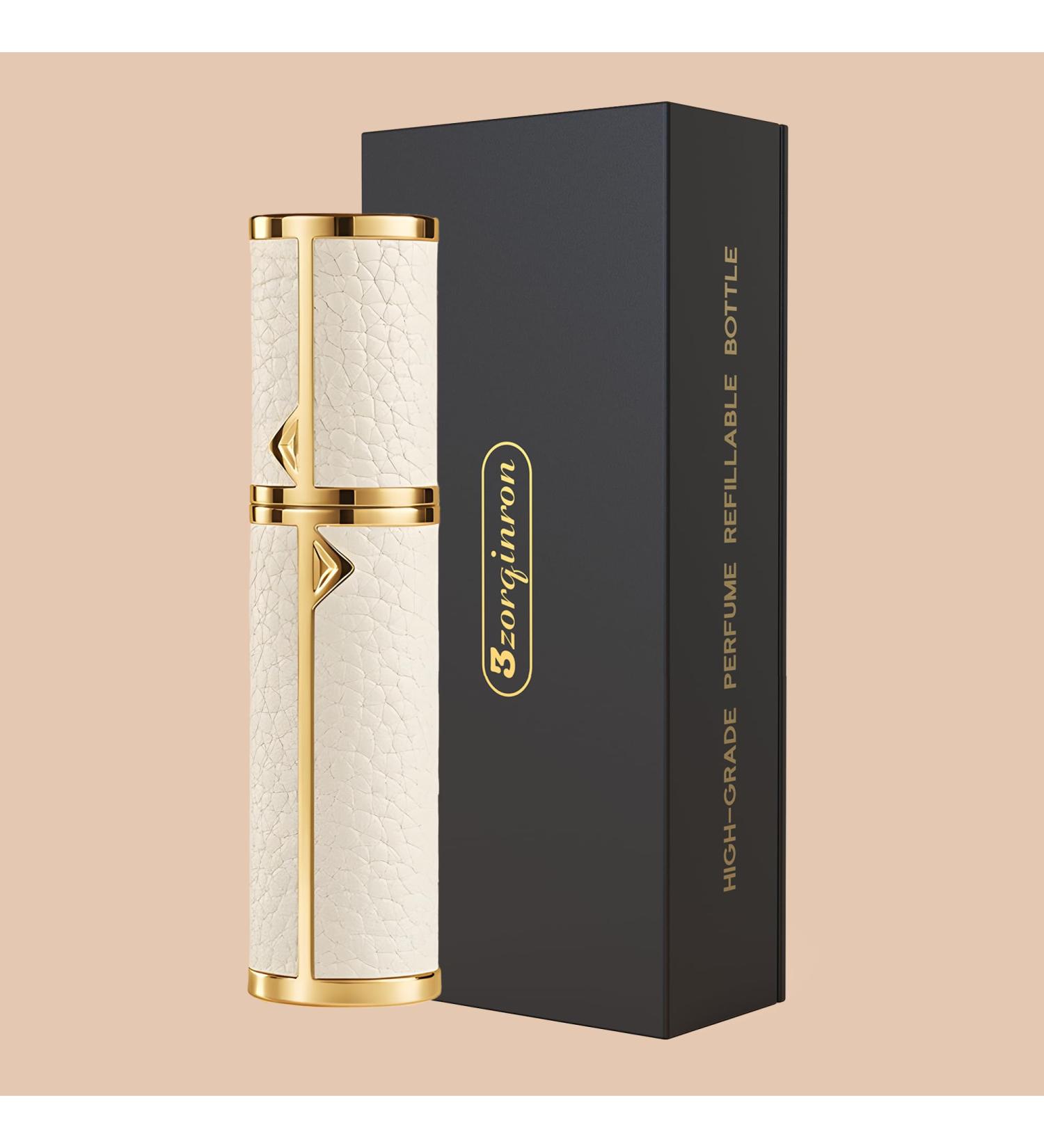 Portable Mini Refillable Atomizer - Cowhide Travel Perfume Bottle (5ml) | Perfect for Travel & Business - Buy Online on GoSupps.com