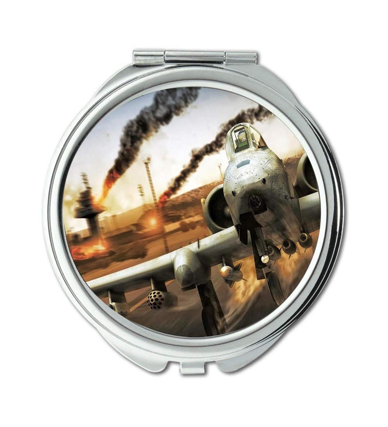 YENDOSTEEN fighter aircraft Mirror makeup mirror rafale c fighter pocket mirror portable mirror - Buy Online on GoSupps.com