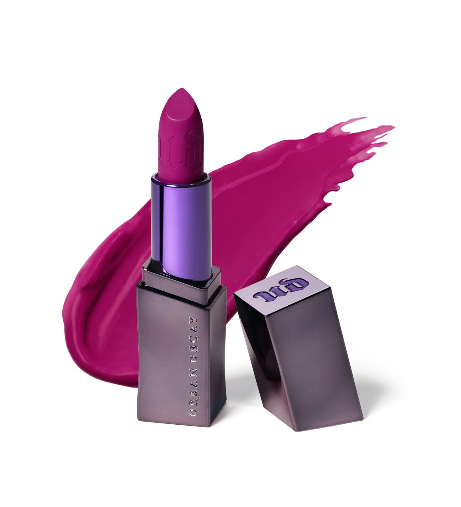 URBAN DECAY Vice Hydrating Lipstick - 35 Shades - Longwearing Moisturizing Lip Color - Acai (0.11 Oz) - Buy Online on GoSupps.com