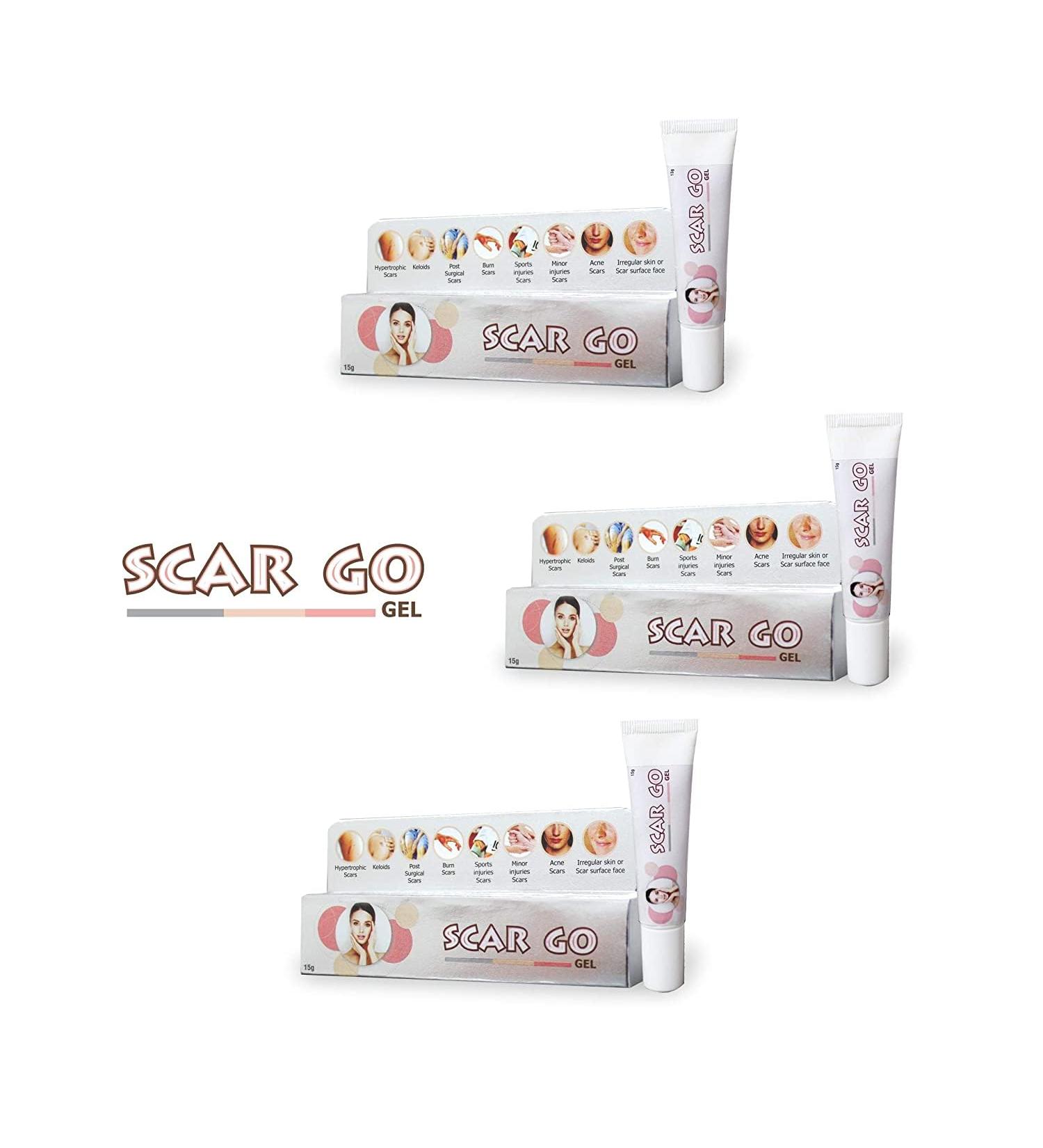 Dalal Gel for Scars, Acne, and Sports Injury - 15 GM (Pack of 3) | Suitable for All Skin Types - Buy Online on GoSupps.com