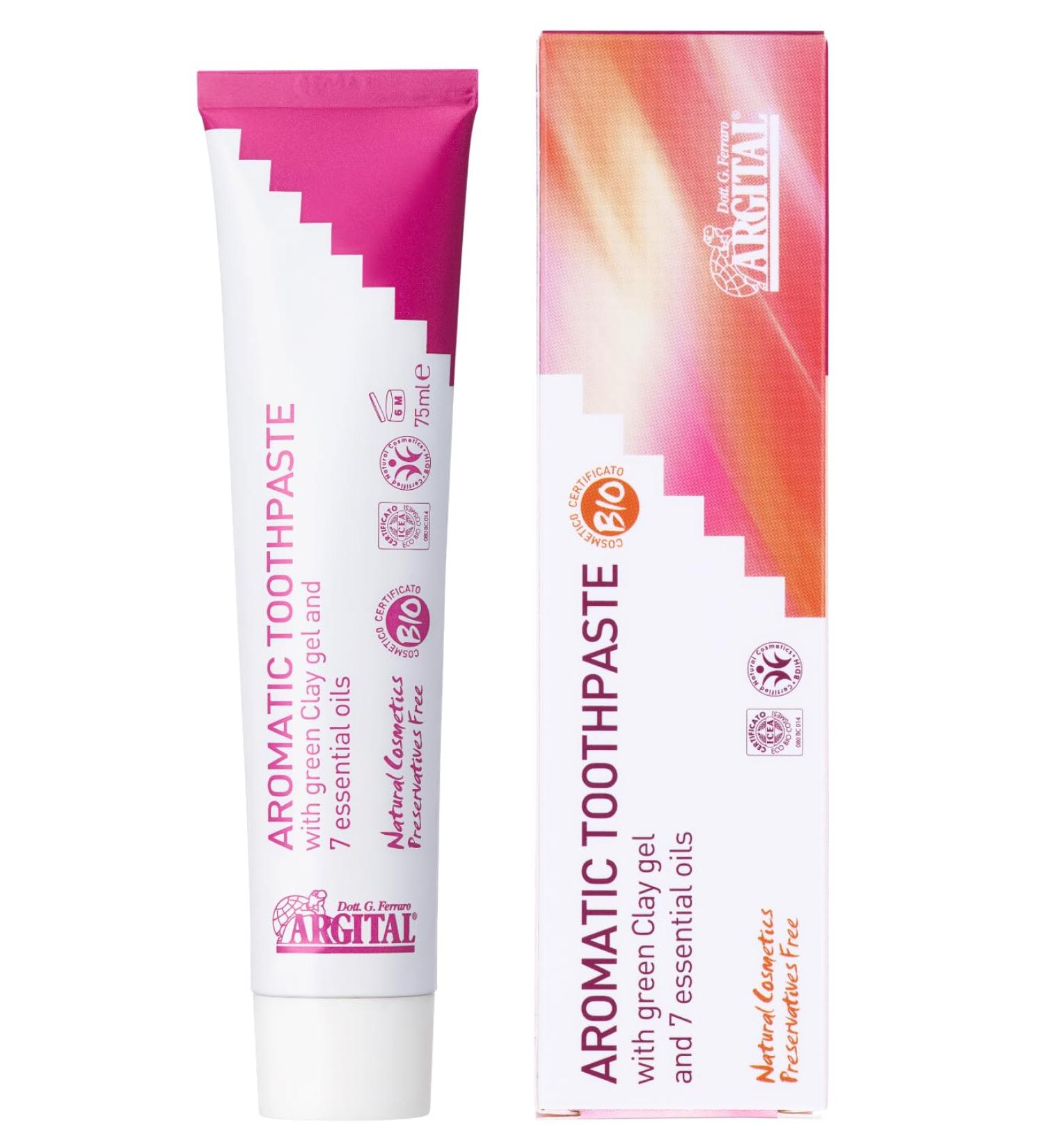 Argital Bital Flowers Toothpaste 75ml - Natural Eco-Friendly Oral Care | Ship Worldwide - Buy Online on GoSupps.com