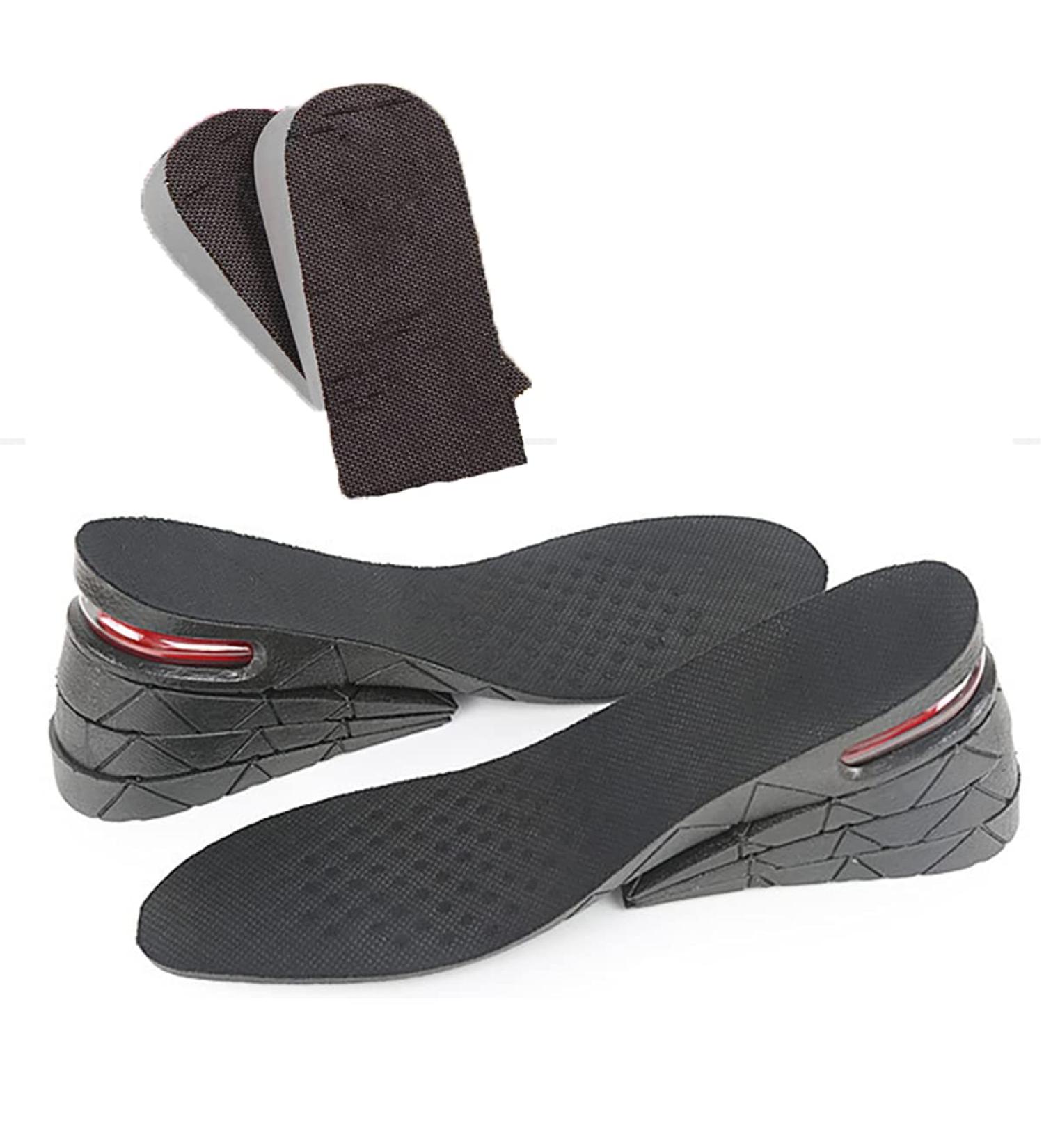 Men's Shoe Lifts Height Increase Insoles - Air Cushioned Taller Shoes Inserts (2 Pack) - Buy Online on GoSupps.com