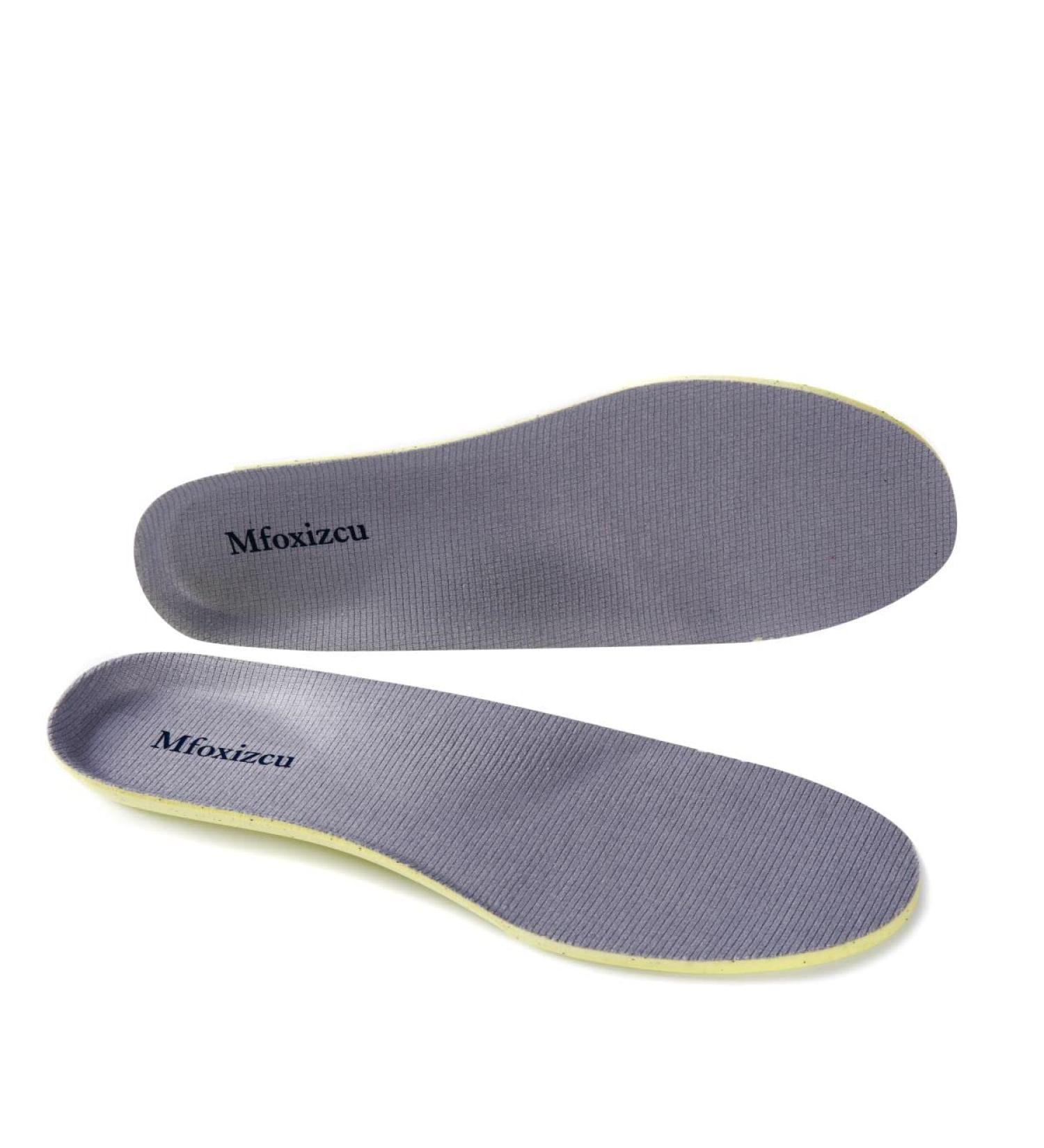Memory Foam Arch Supports for Plantar Fasciitis & Flat Feet - 282mm (Men 9.5/Women 11) - Gray/Green - Buy Online on GoSupps.com