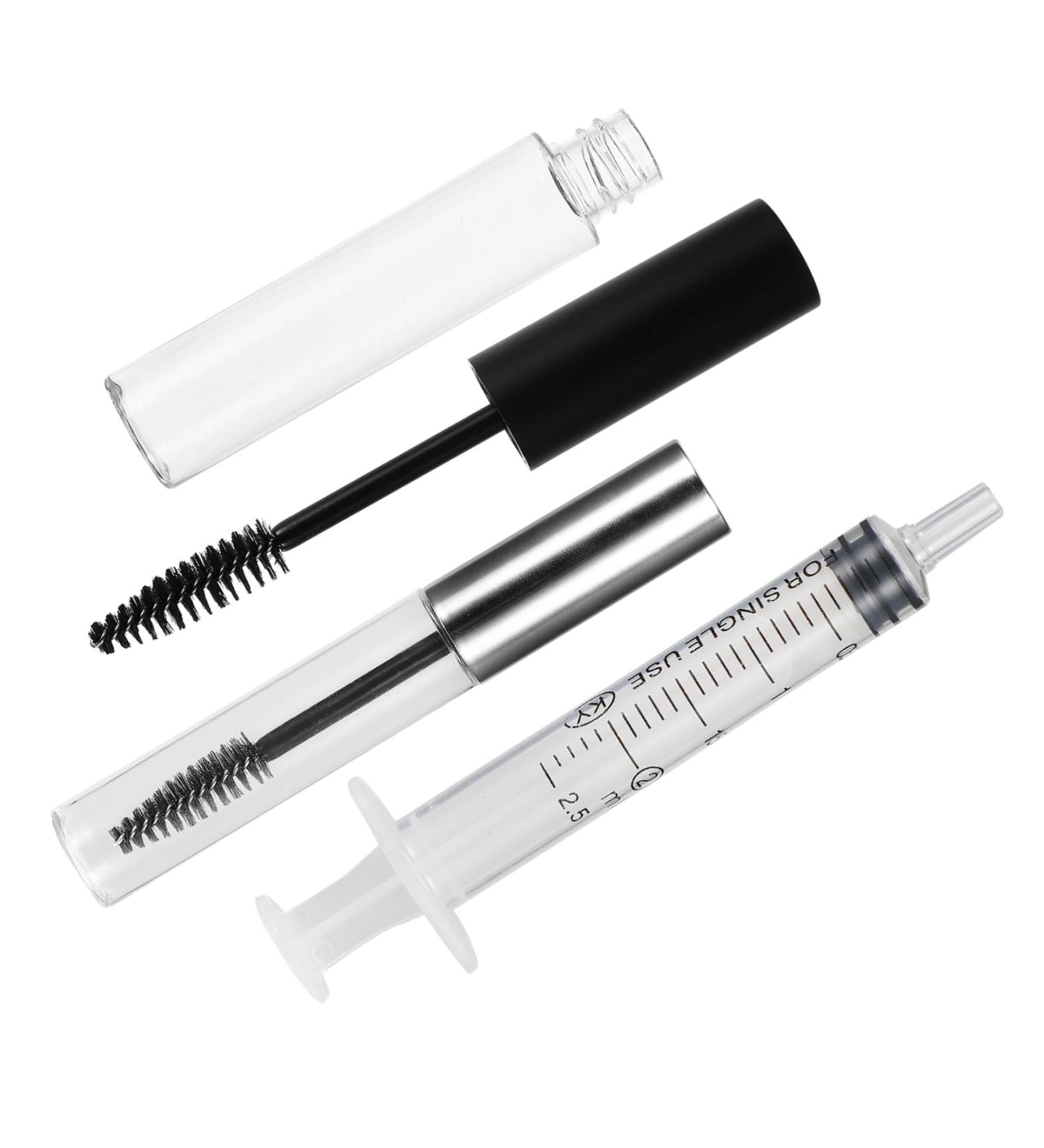 HAPINARY 12pcs Mascara Tube Lash Kits Empty Eyelash Tube Eyelash Cream Tube Refillable Tubes Clear Plastic - Buy Online on GoSupps.com