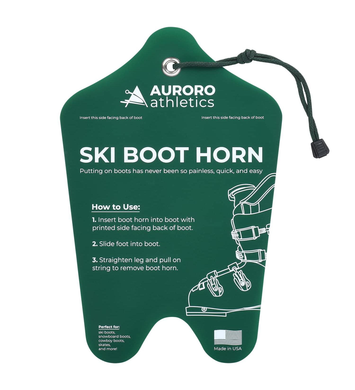 Premium Ski Shoe Puller | Ultimate Boot Horn for Skiing & Snowboarding | Alleviates Foot Pain & Eases Boot Insertion for All Ski Boots - Buy Online on GoSupps.com