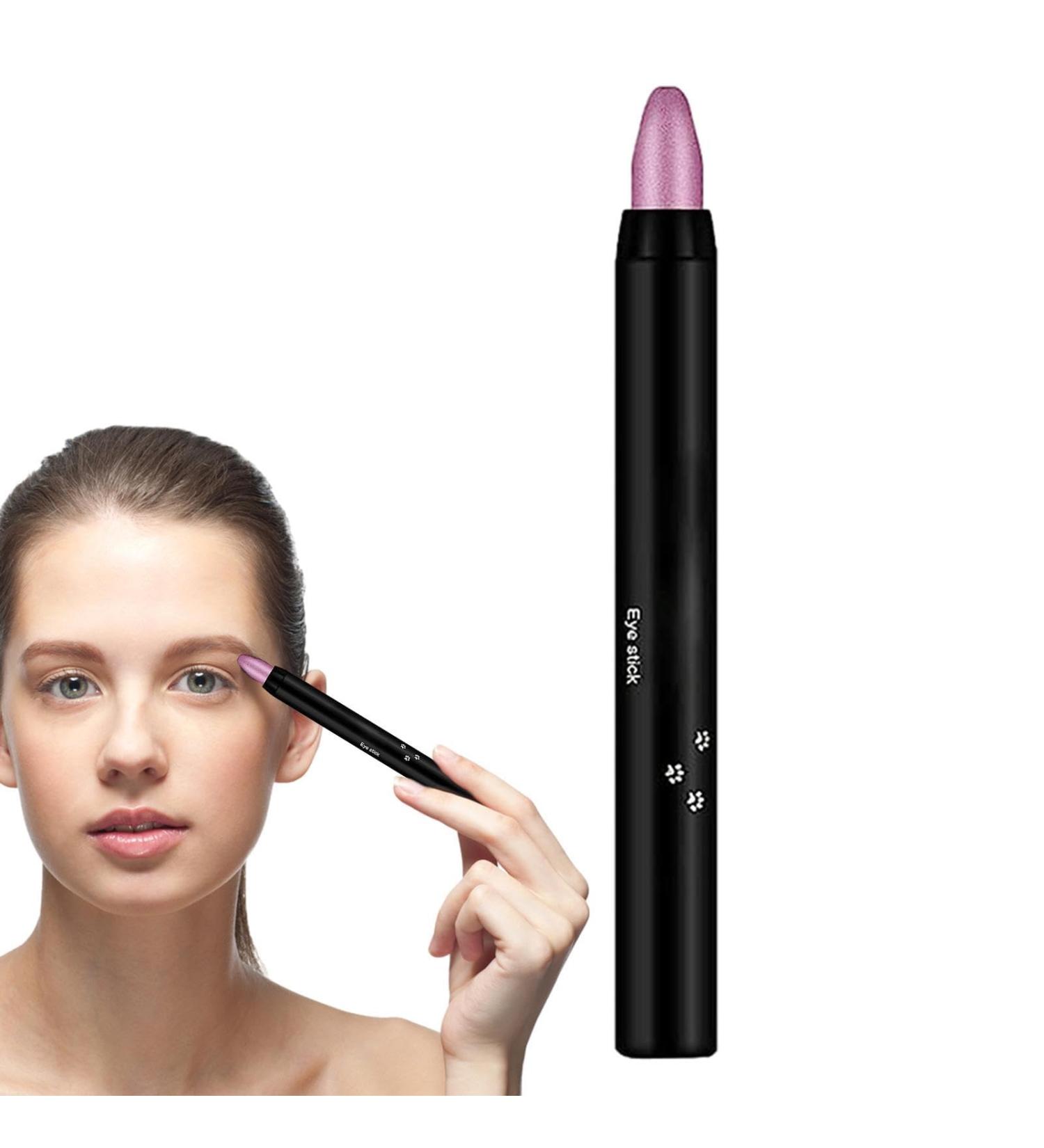 Eyeshadow Sticks Eye Shadow Crayon Stick | Colorful Pearl Easy To Color Natural Fit Strong Coloring Power For Wedding Makeup Makeup Show Live Performance - Buy Online on GoSupps.com