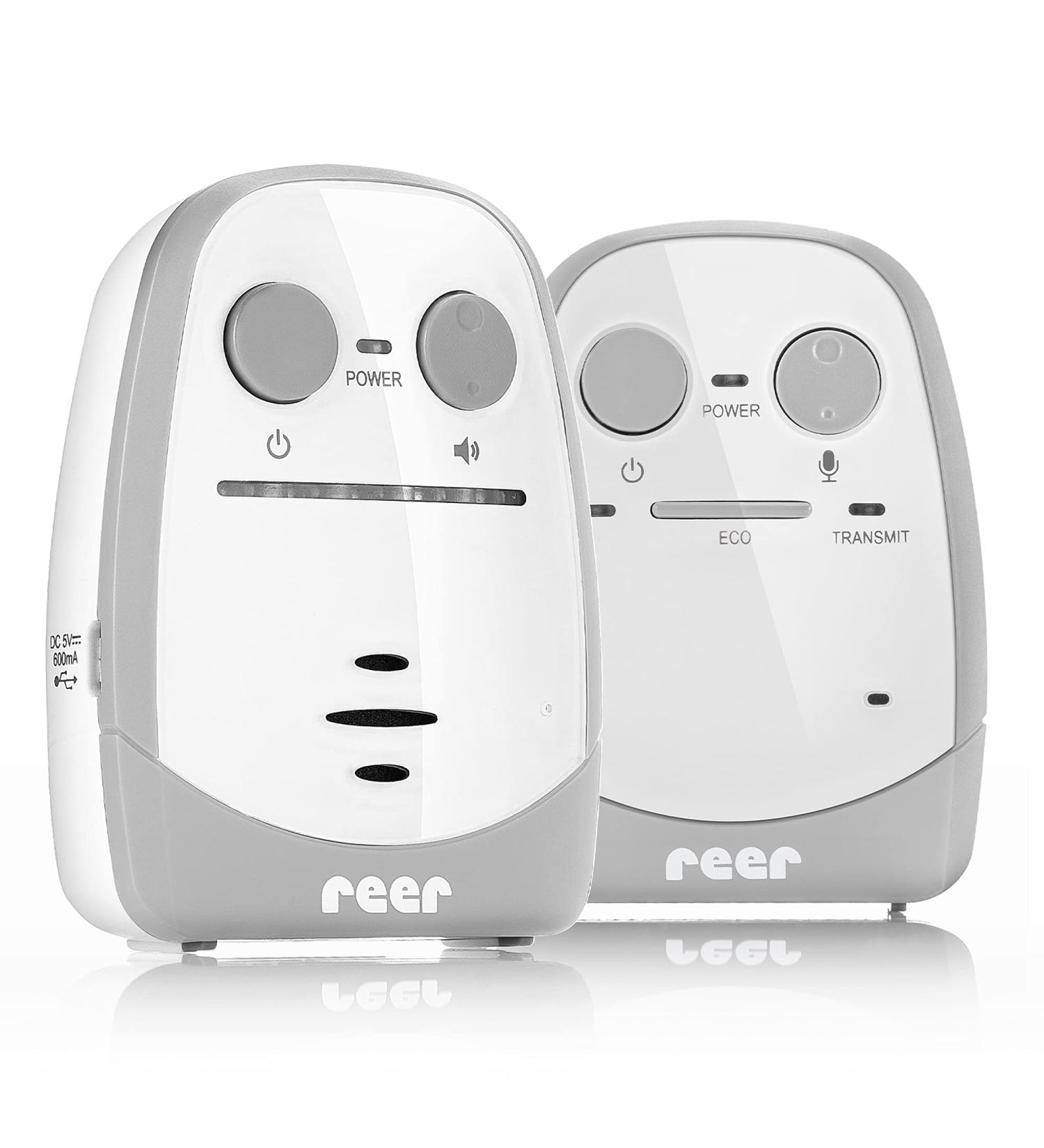 Reer Nova Baby Monitor - Inventor of Baby Monitors Volume Control 450m Range Optical Noise Display - International Shipping Available - Buy Online on GoSupps.com