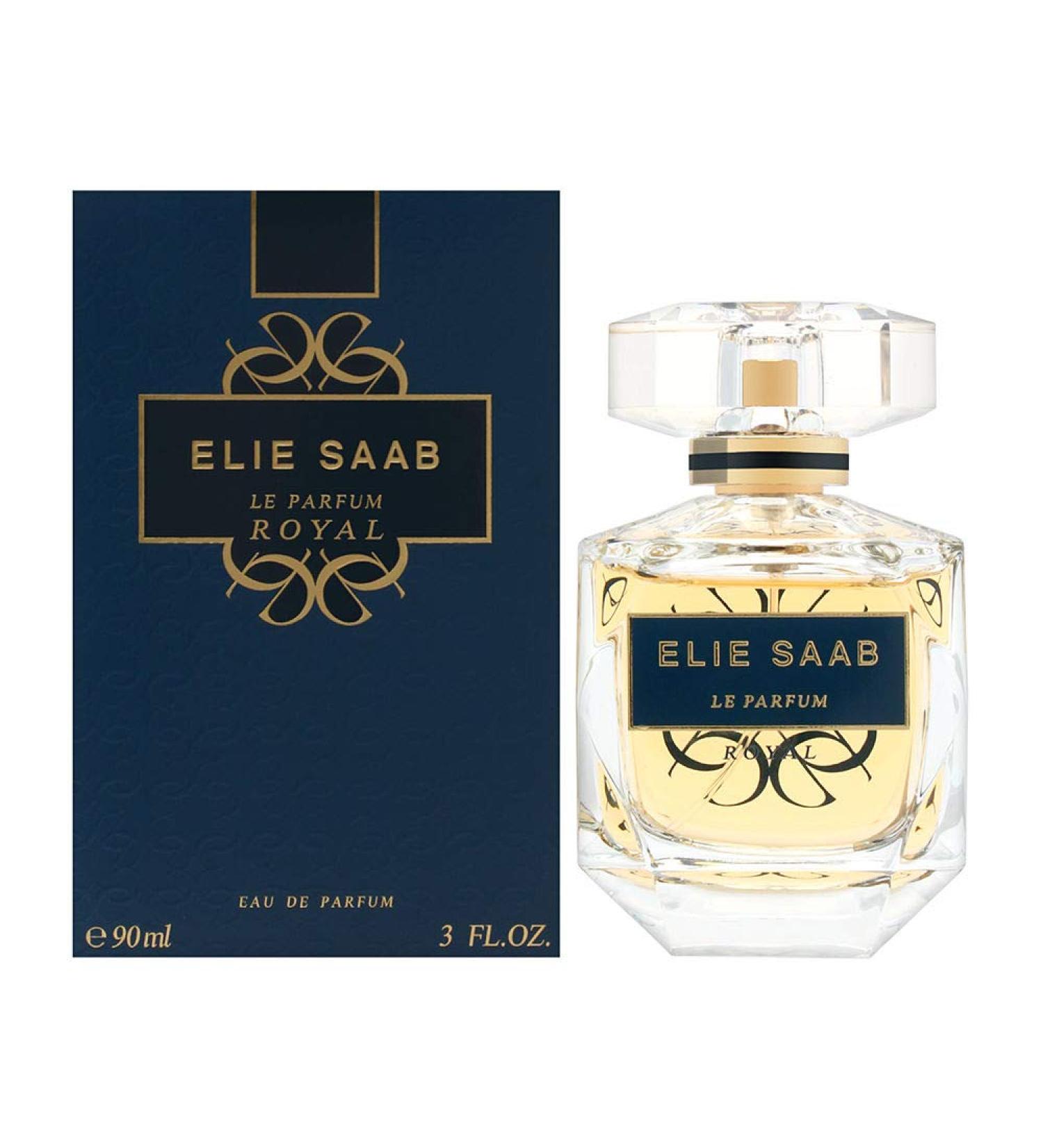 Elie Saab Le Parfum Royal for Women Eau De Parfume Spray 3.0 Ounces Floral Rose Sandalwood Vanilla 3 Count (Pack of 1)