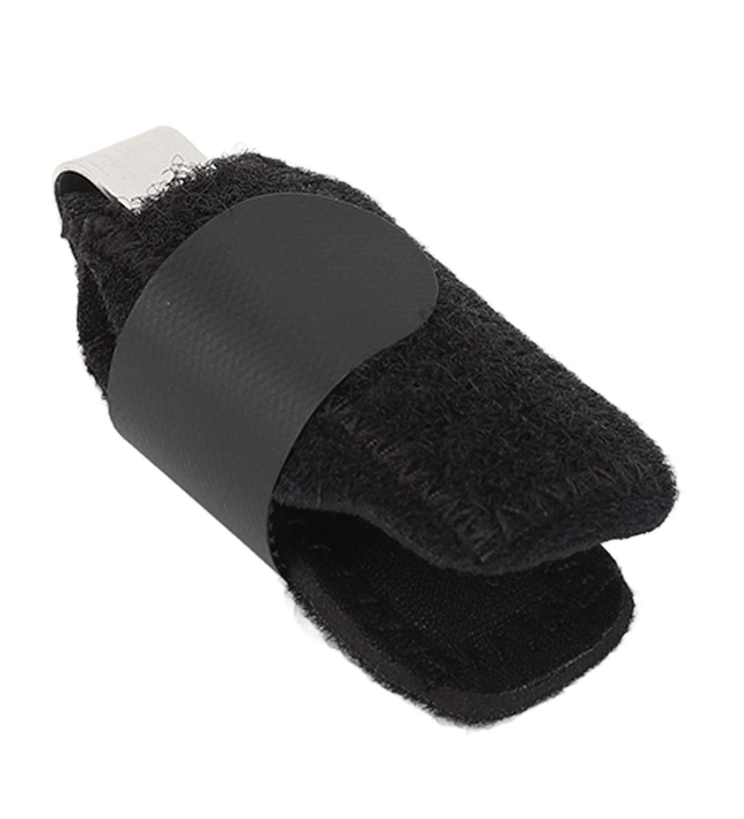 Claw Toe Corrector & Straightener Plate - Aluminum Stabilizer for Children & Adults - Black - Buy Online on GoSupps.com