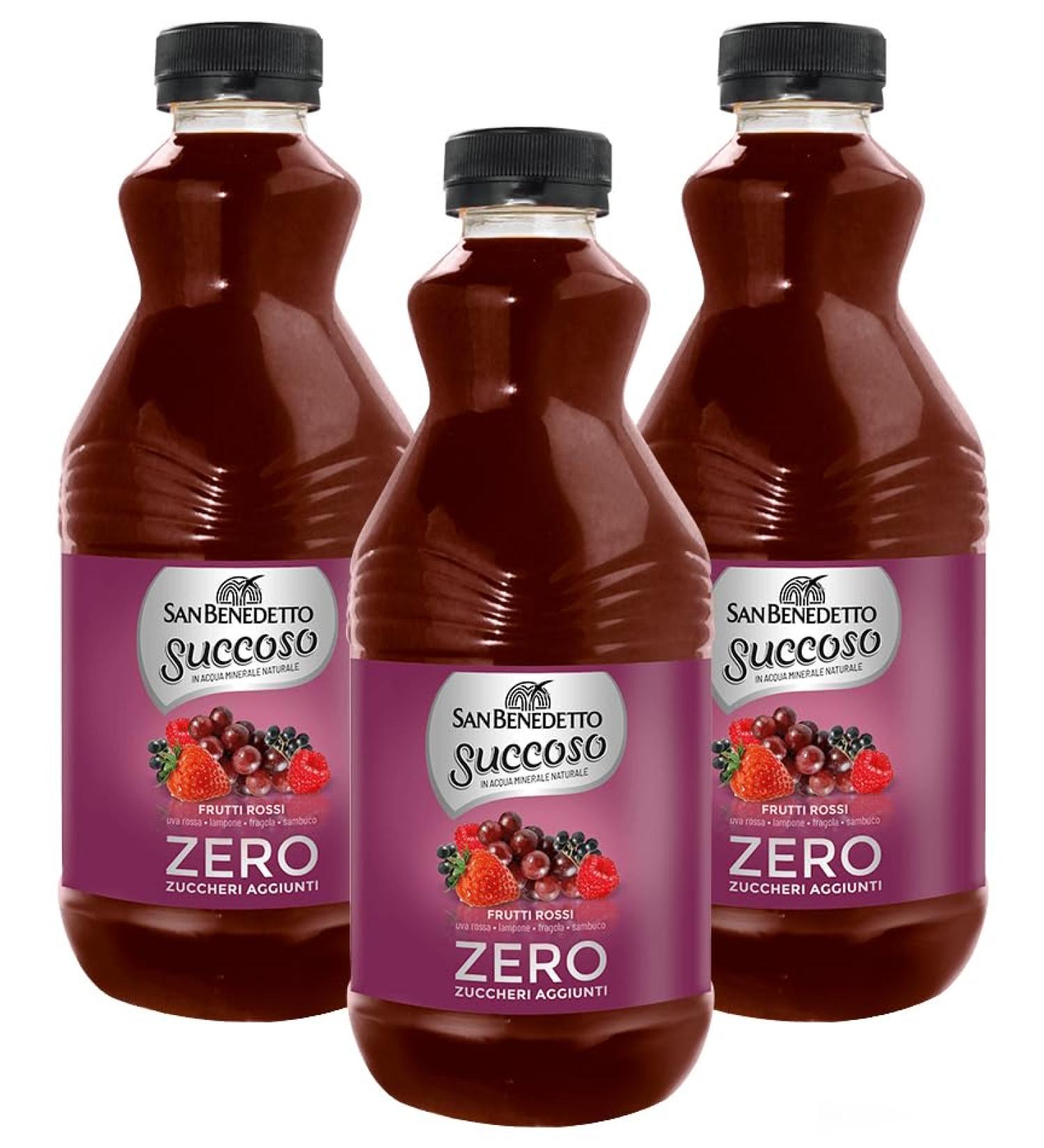  CAIYA 3X Saint Benedict Juicy Zero Red Fruits Fruit Taste Drink 900ml 3 Bottles - Summer Drink 2023 - Buy Online on GoSupps.com