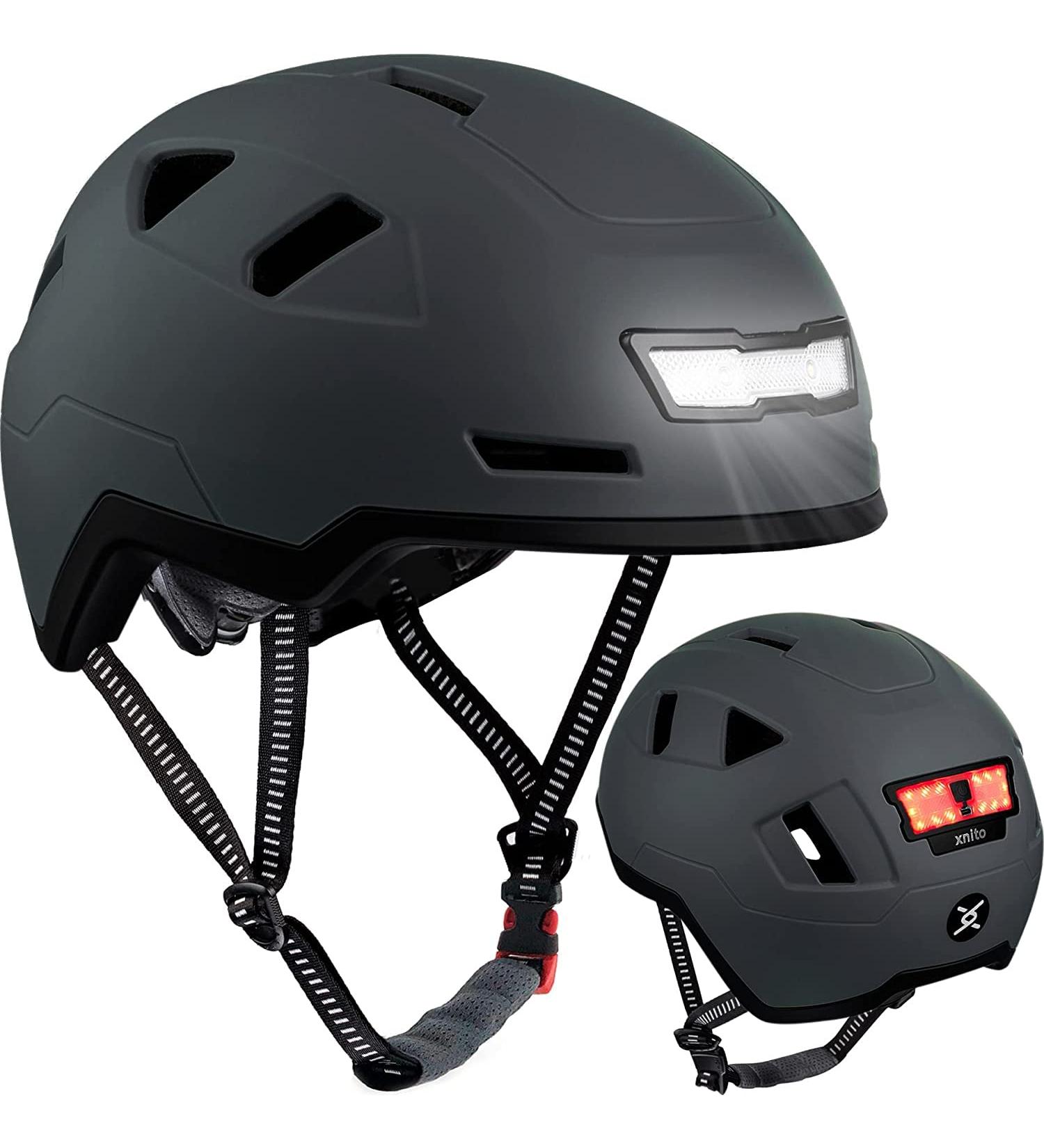 XNITO LED Bike Helmet - Urban Bicycle Helmet for Adults