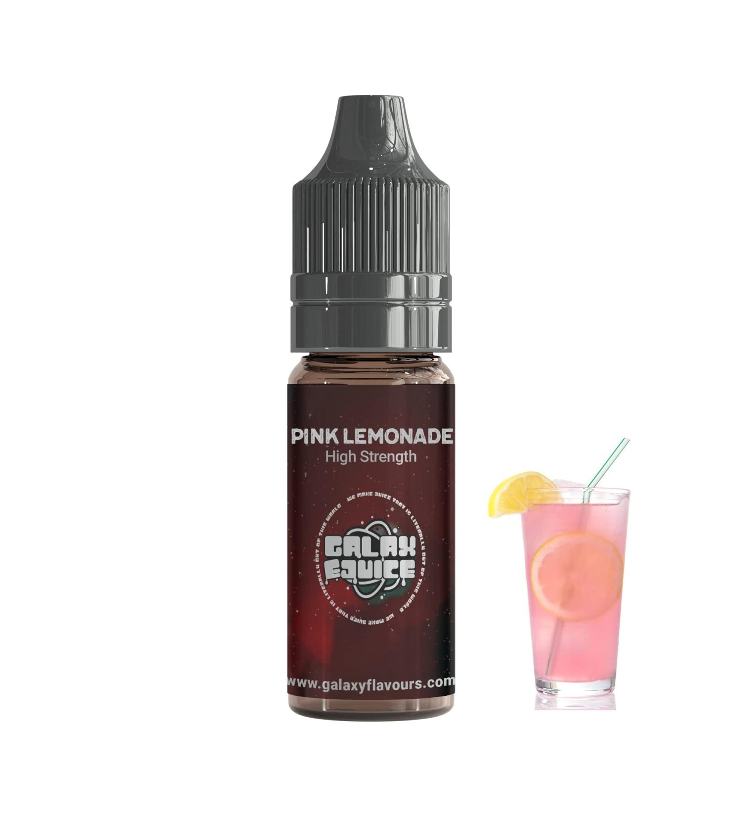 Galaxy Food Flavours Pink Lemonade High Strength Flavouring - 10ml Bottle | 230+ Flavours - Buy Online on GoSupps.com