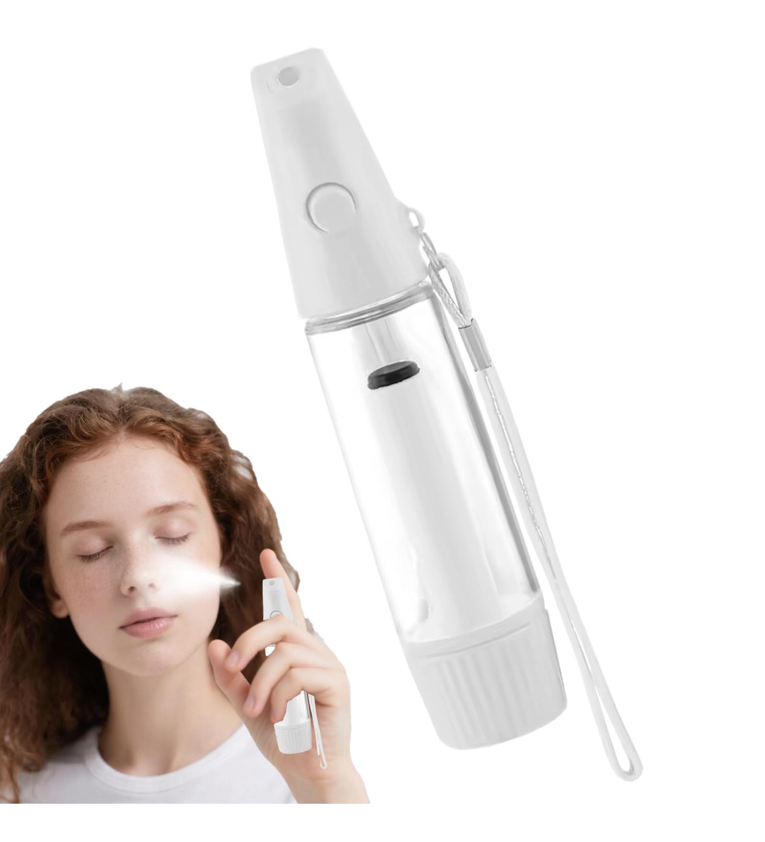 Vaporisateur Visage Vaporisateur d'Eau pour le Visage - Contenant Portable de Brumisation pour Soins de la Peau lors de Randonn e Sport Camping Travail Blanc - Buy Online on GoSupps.com