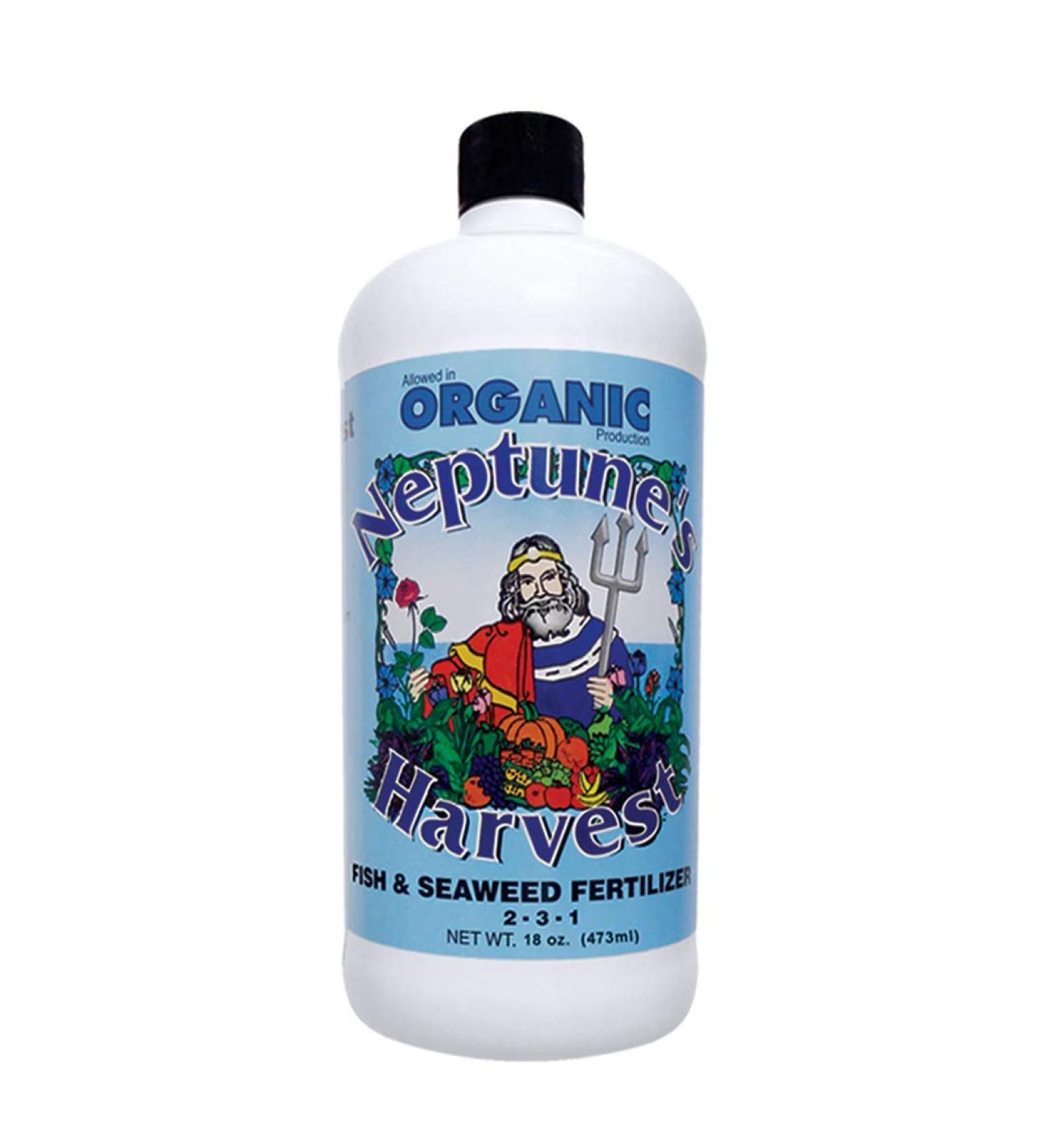 Neptune's Harvest Fish & Seaweed Fertilizer 2-3-1, 18 Ounce 18 oz