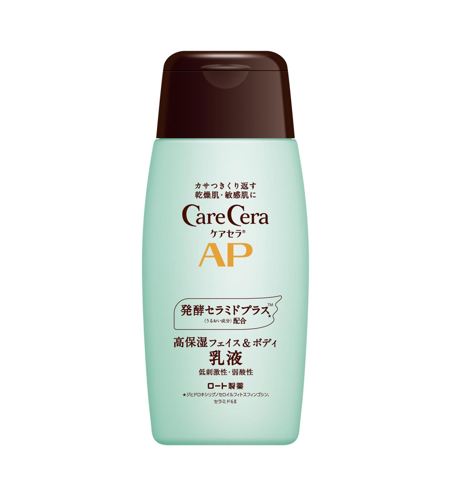 Care Cera Rohto Pharmaceutical Cera Cera AP Face & Body Emulsion Ceramide Plus 7 types of natural ceramides Fragrancefree Fragrance for dry skin 200mL Single 200ml - Buy Online on GoSupps.com
