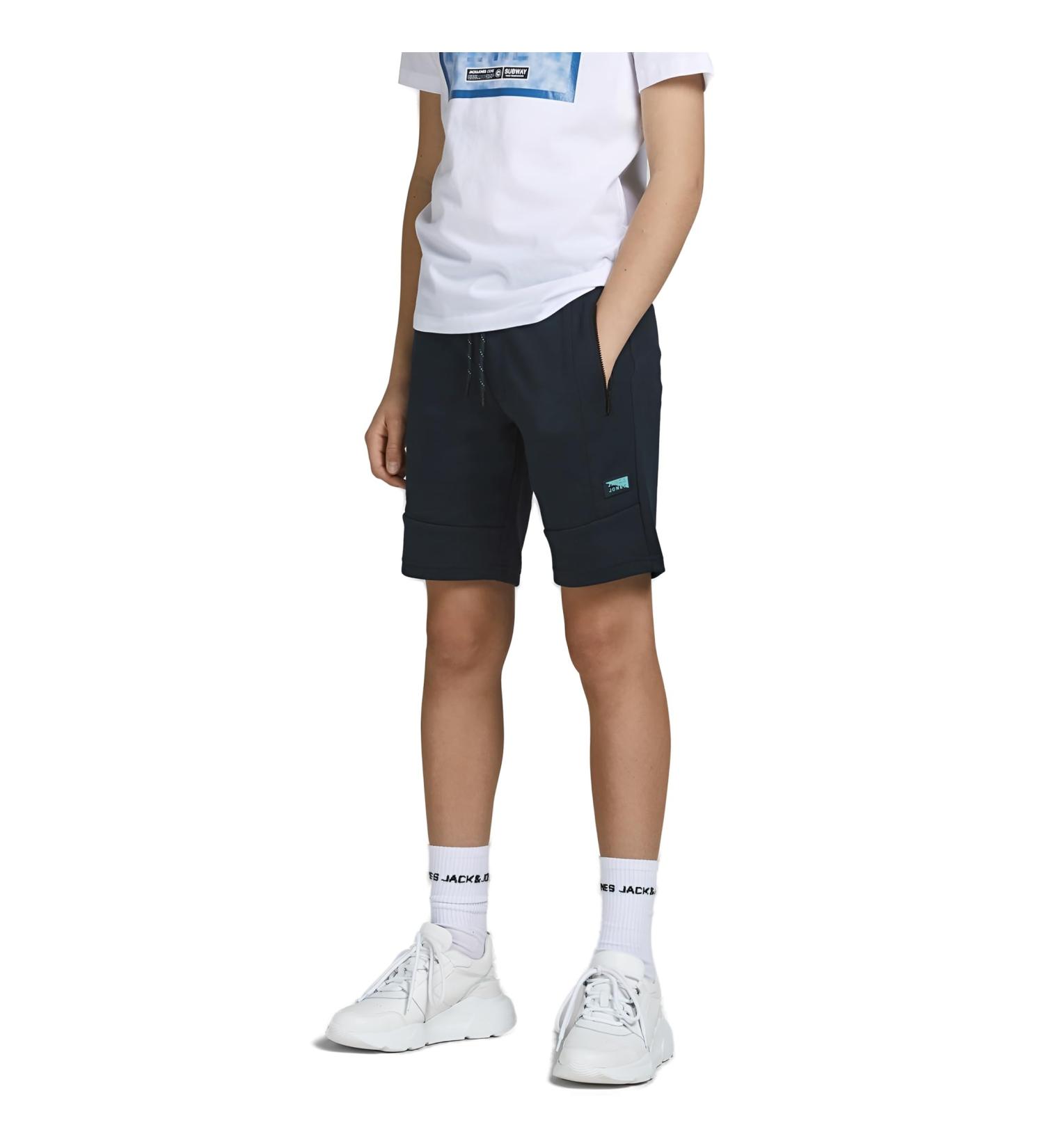 JACK & JONES Men's Jjiair Sweat Nb Jr Shorts 164 Navy Blazer - Stylish & Comfortable International Shipping Available - Buy Online on GoSupps.com